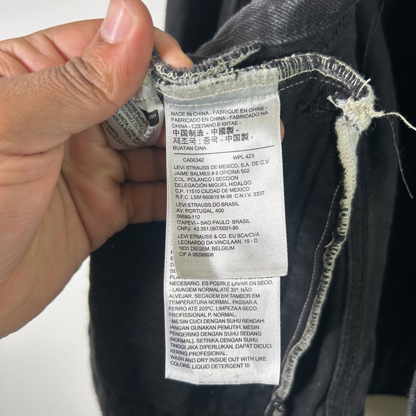 Levi Strauss denim jacket Outerwear