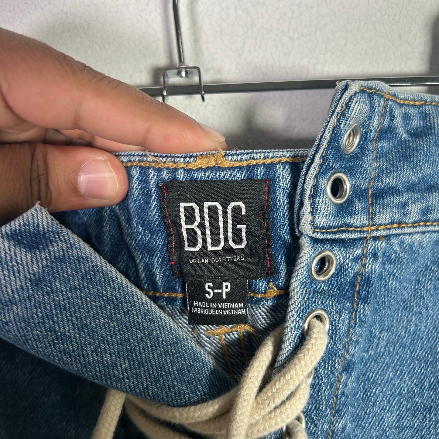 BDG tie-up denim skirt Skirt