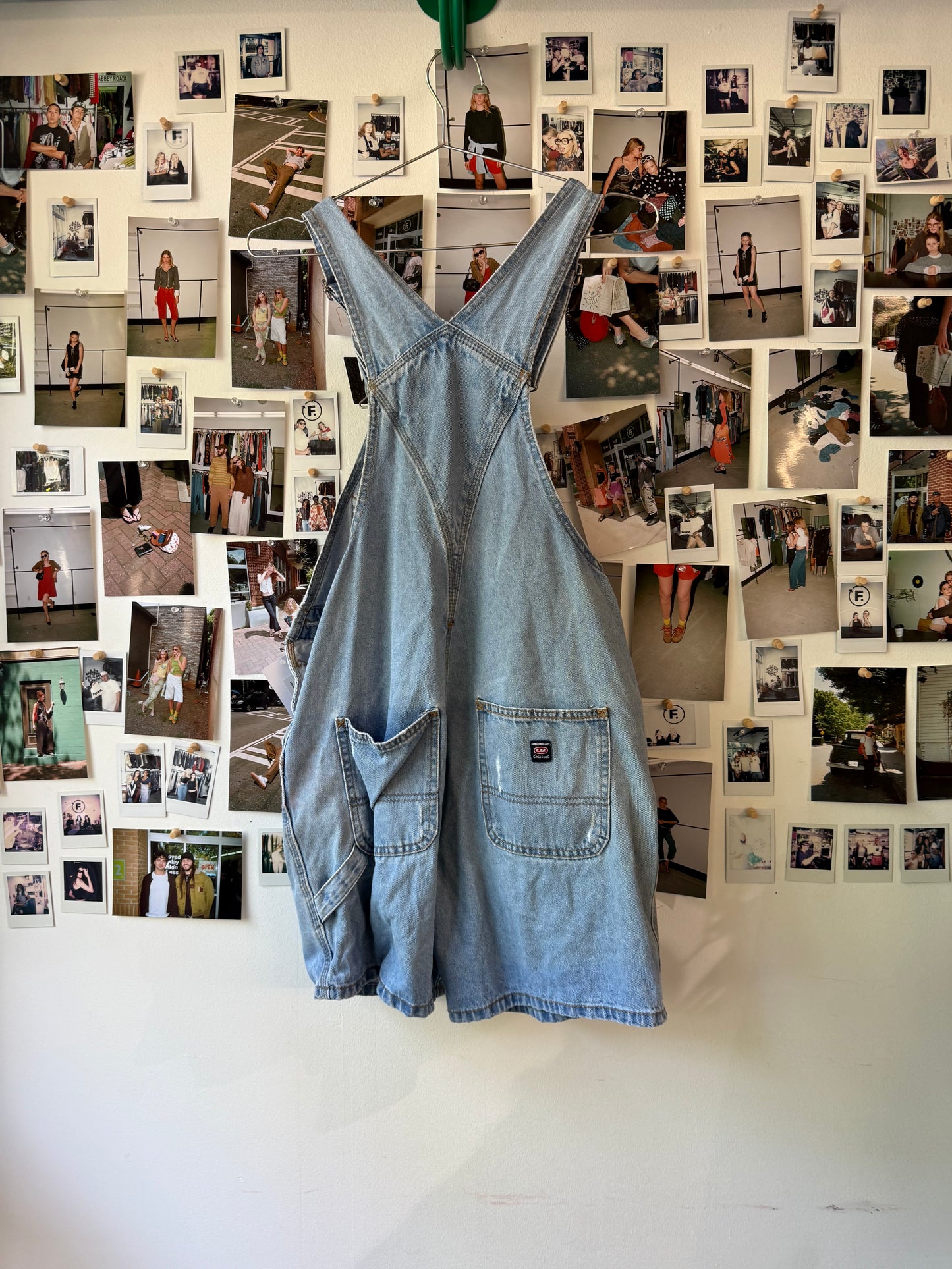 Union Bay Light Wash Overalls Dresses