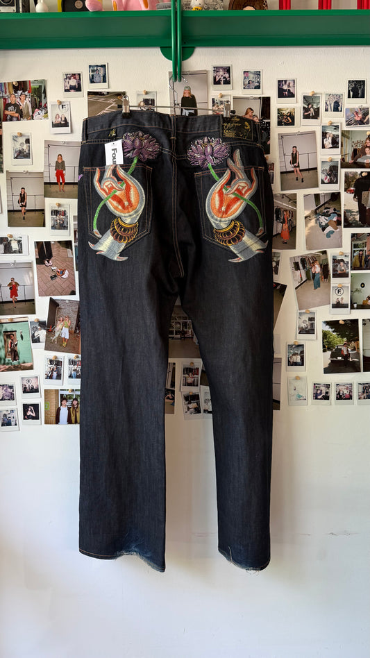 Christian Audigier jeans Bottoms