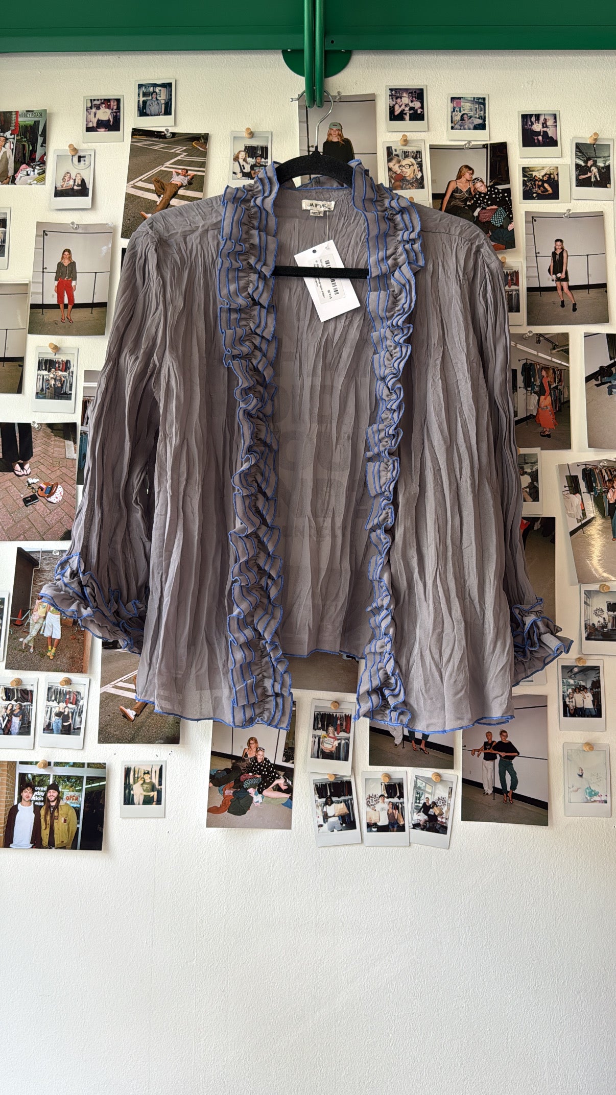 Jaipur ruffle blouse Tops