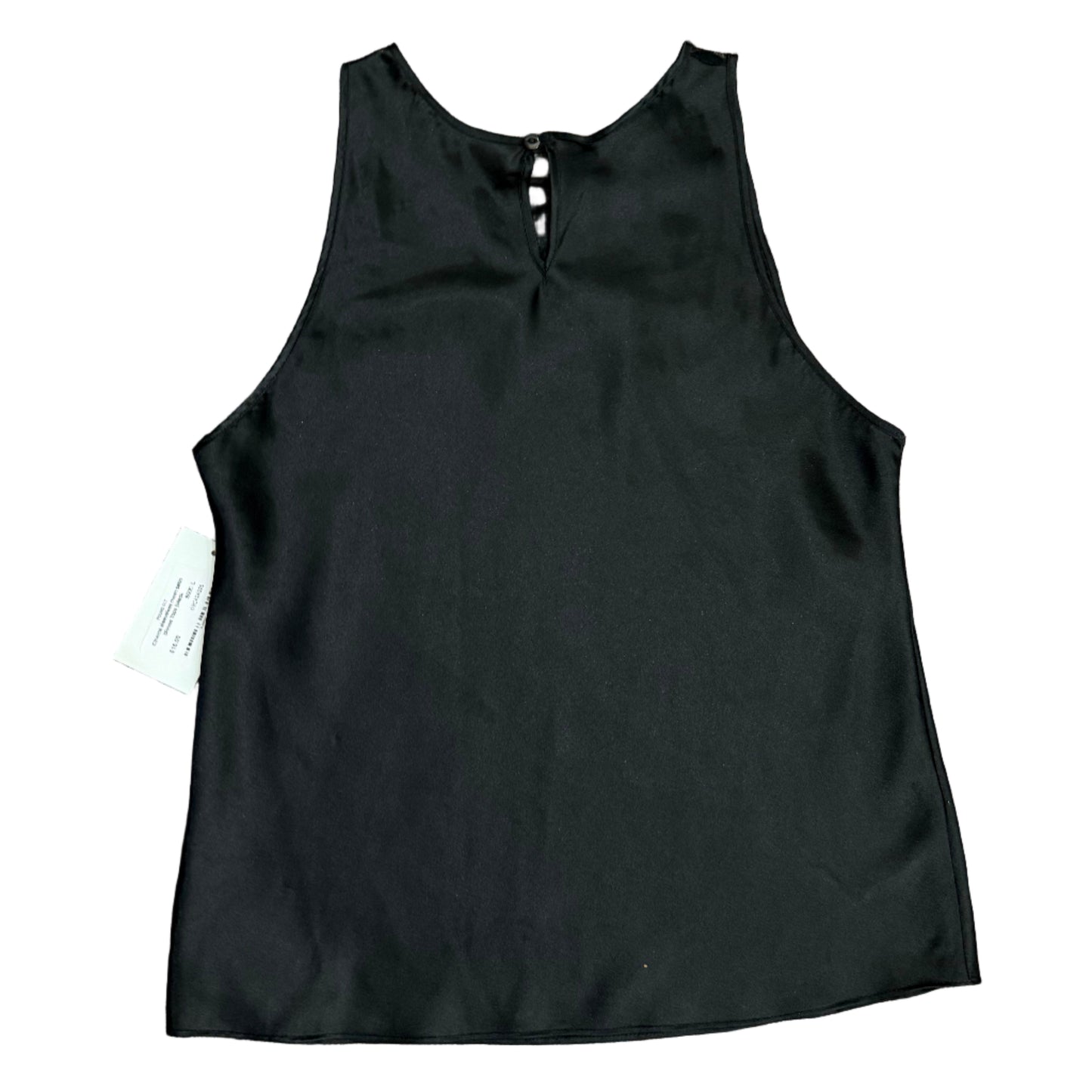 Cinema sleeveless mesh satin blouse Tops