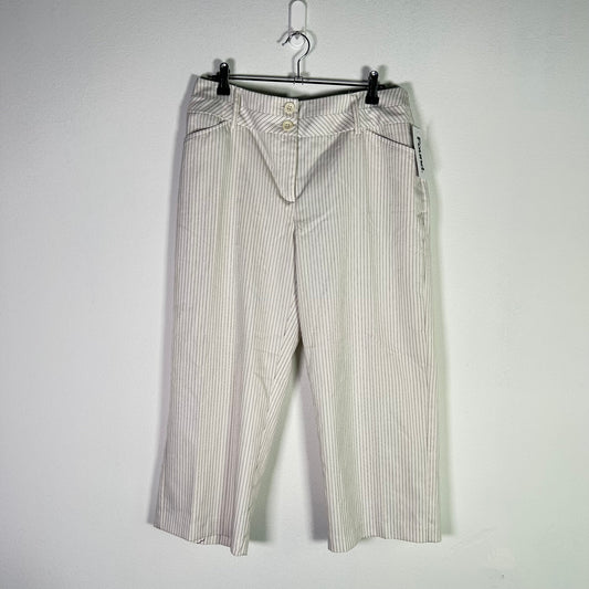 First Option pinstripe capri trousers Bottoms