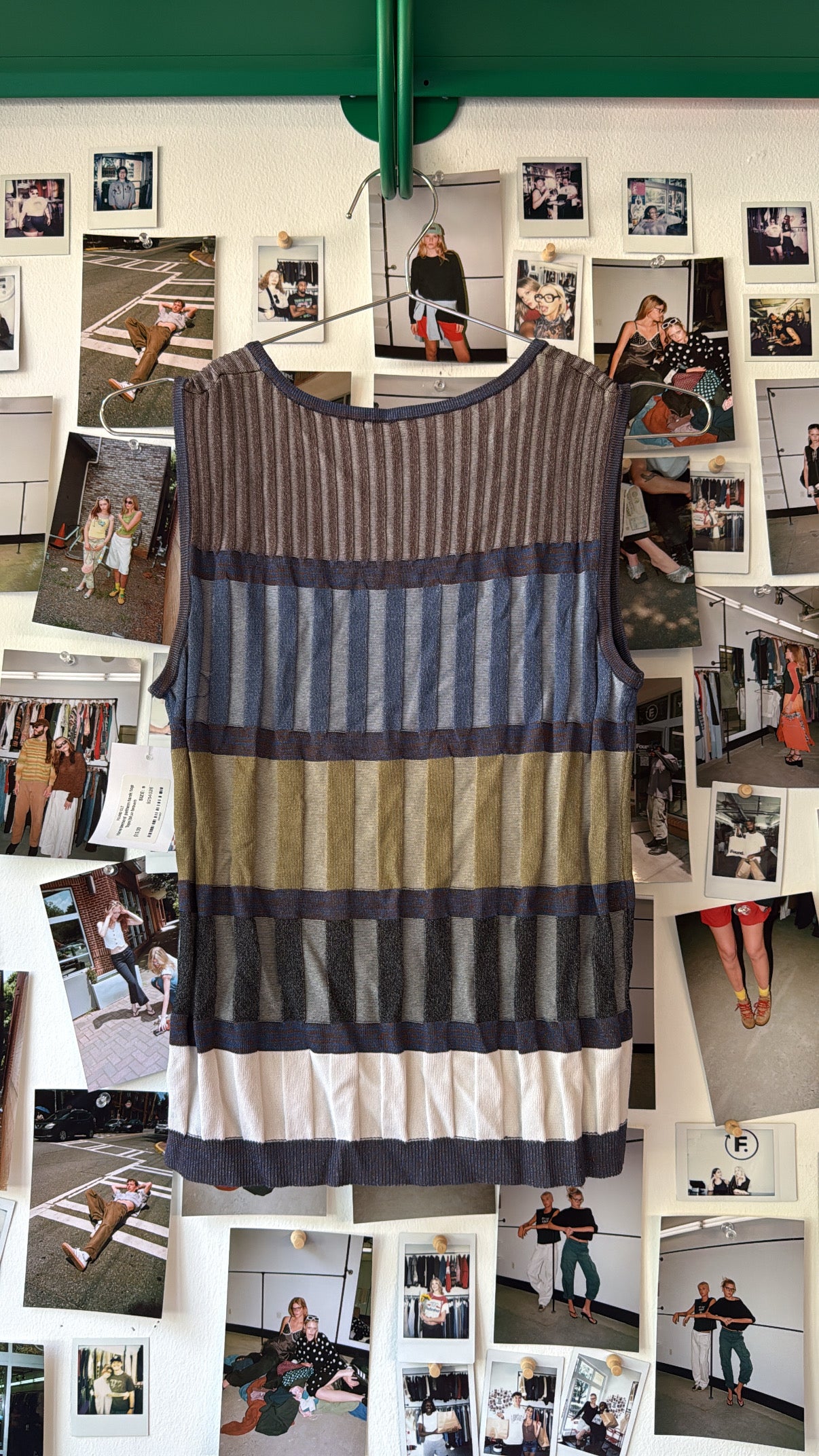 Harve bernard pattern tank top Tops