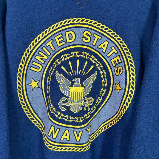 USA navy crewneck Outerwear