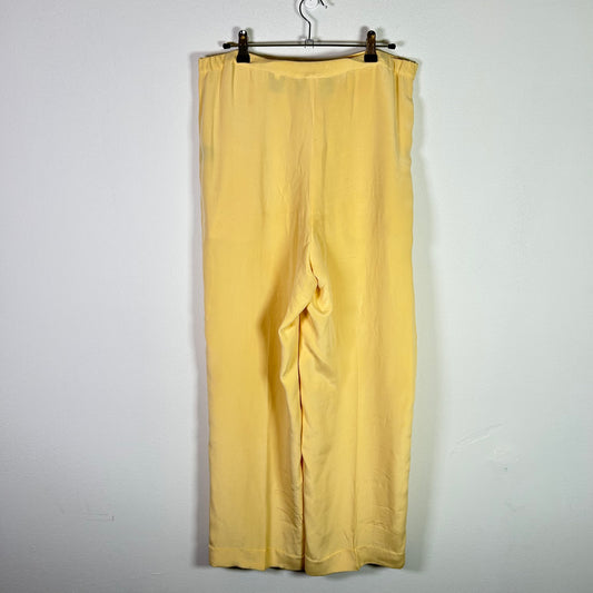 august silk silk pants Bottoms