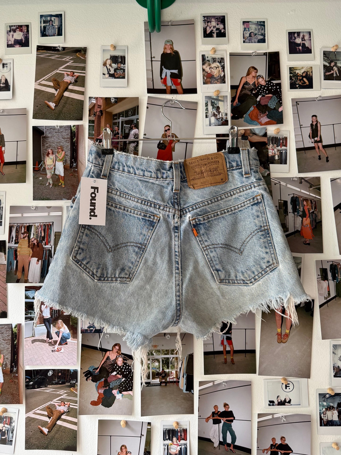 Levis ORANGE TAB cut off denim shorts Bottoms