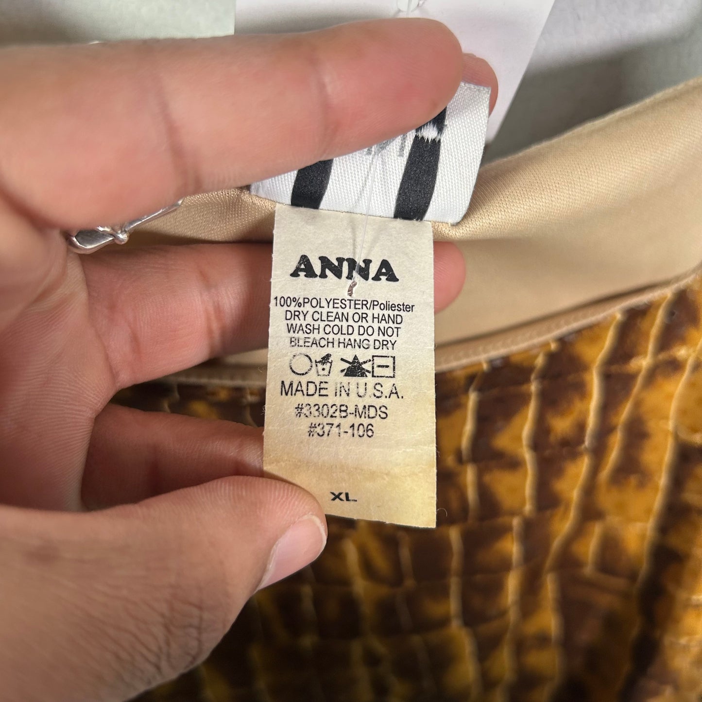 Anna snakeskin tank top Tops