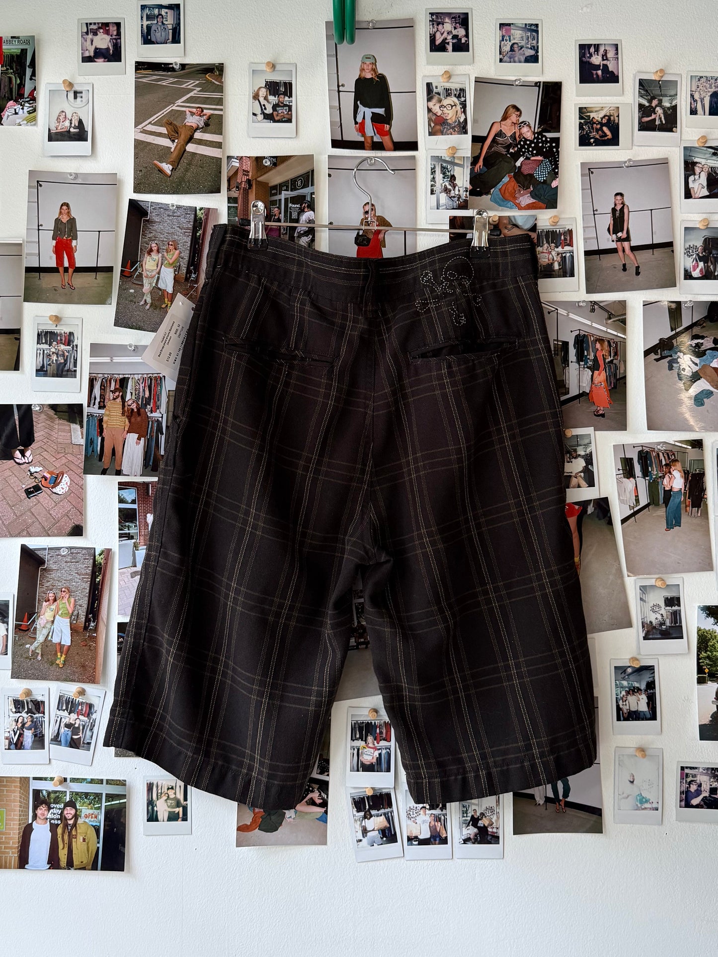 Red Snap plaid shorts Bottoms
