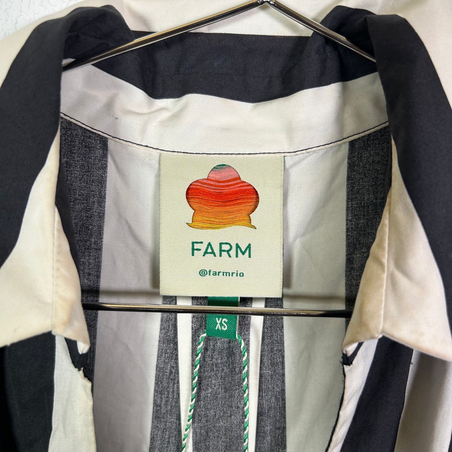 Farm Rio striped mini dress Dresses