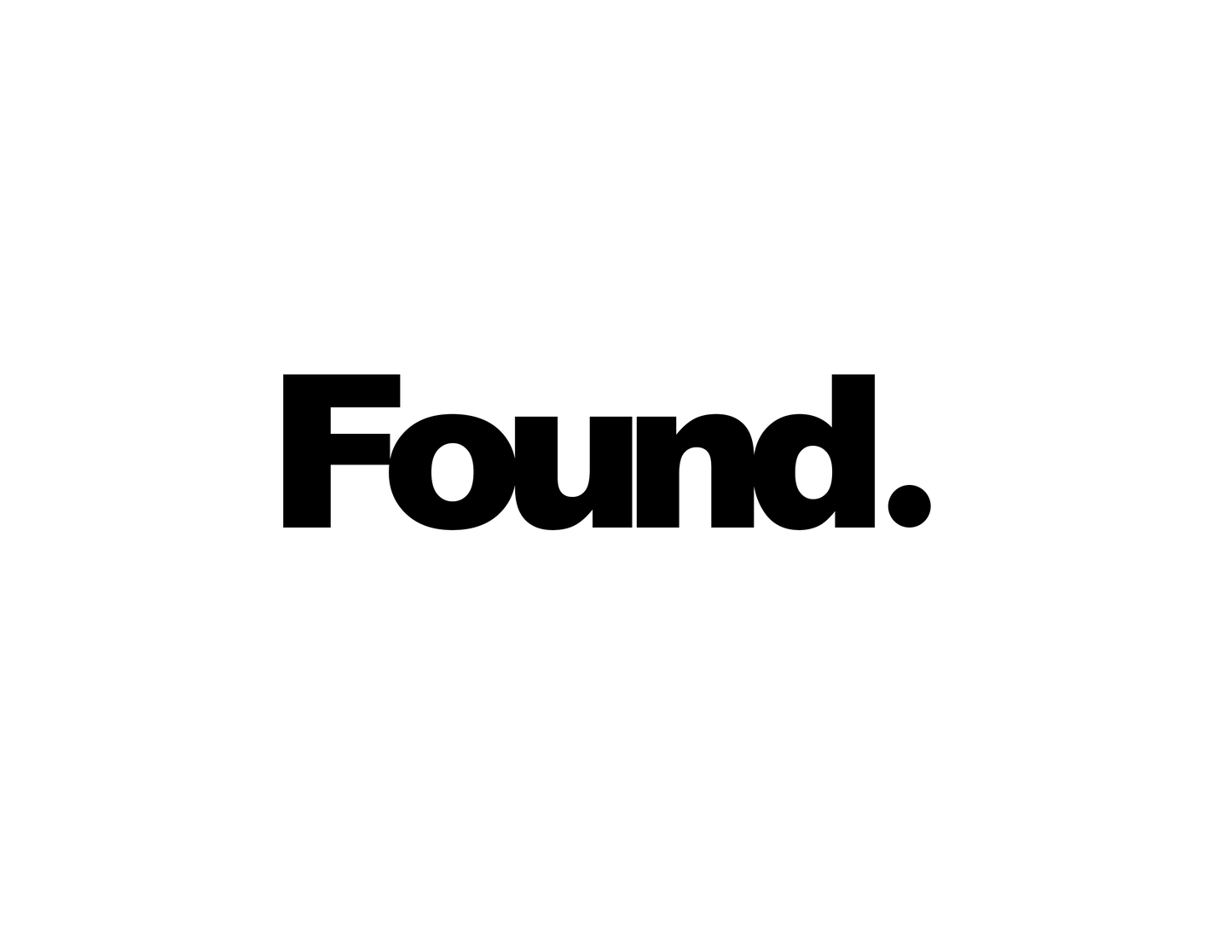 Found. Store Credit Gift Card