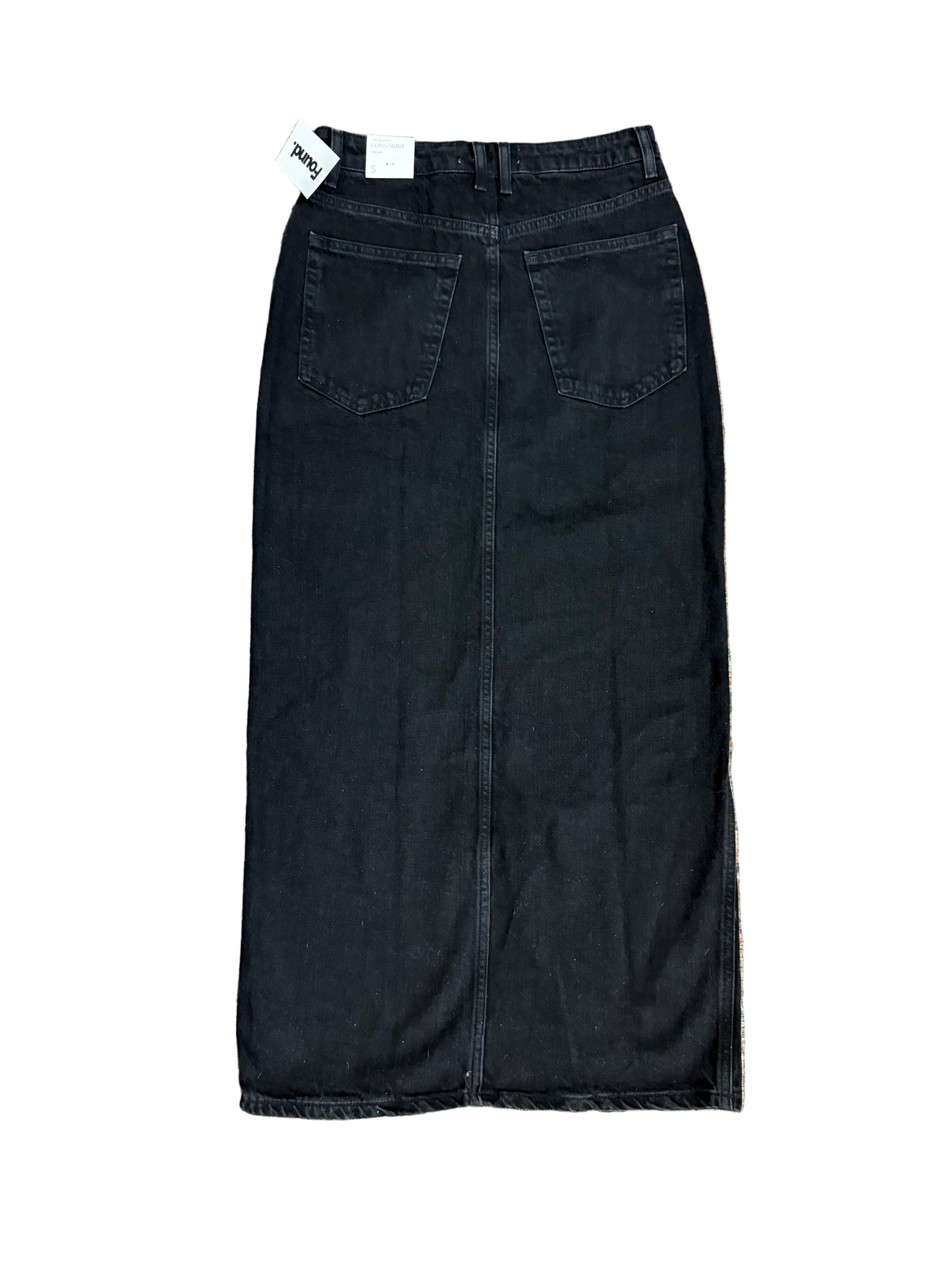 MNG maxi denim skirt nwt
