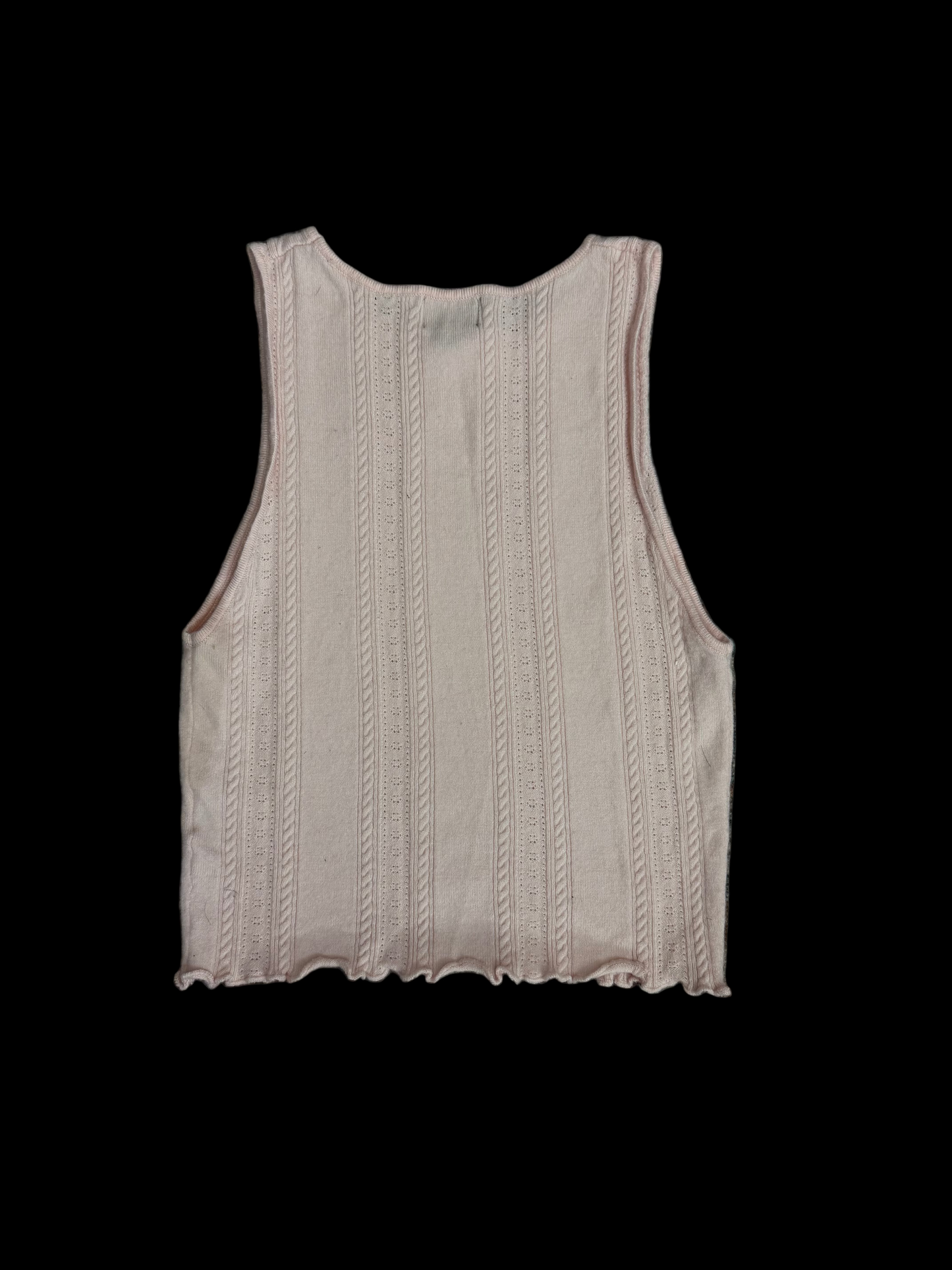 beverly & beck knit rose tank Tops