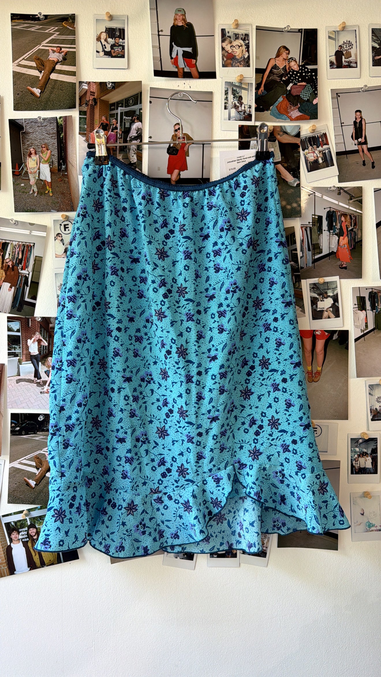 Johnathan Martin floral midi skirt Skirt