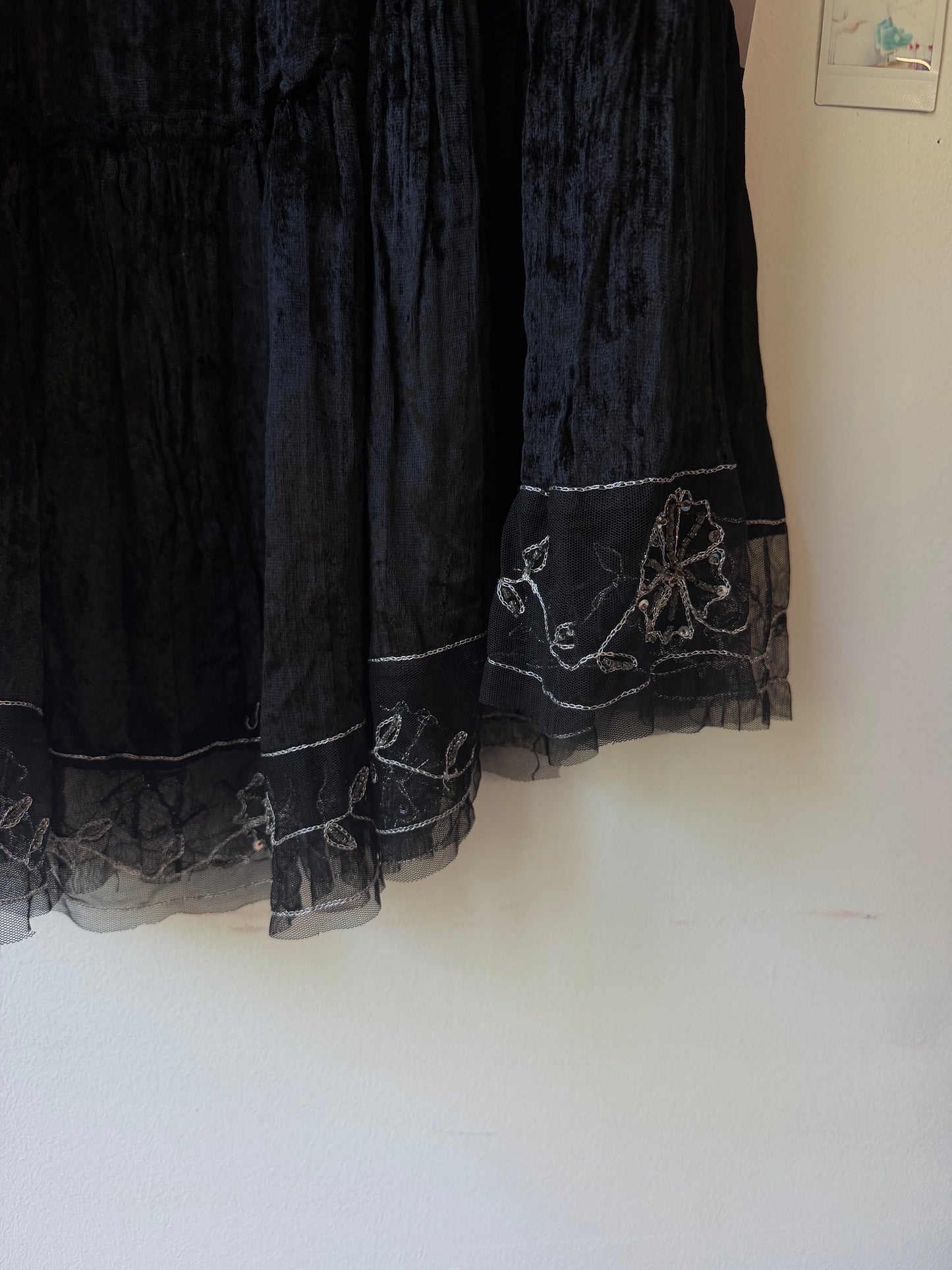 BFA Classics Sequined Maxi Skirt