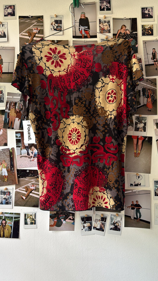 Susan Lawrence Patterned Blouse Tops