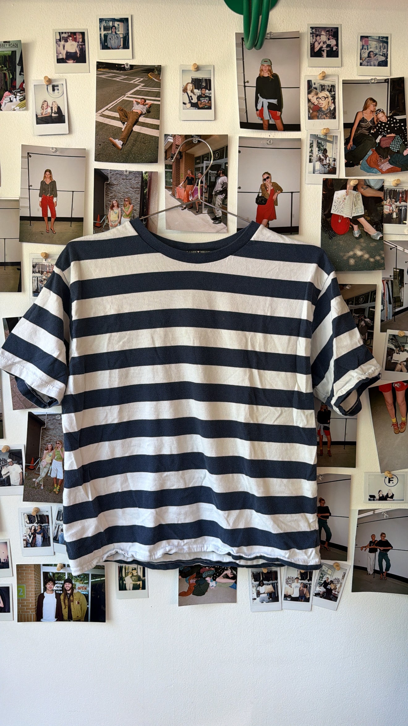 brandy Melville striped tee Tops