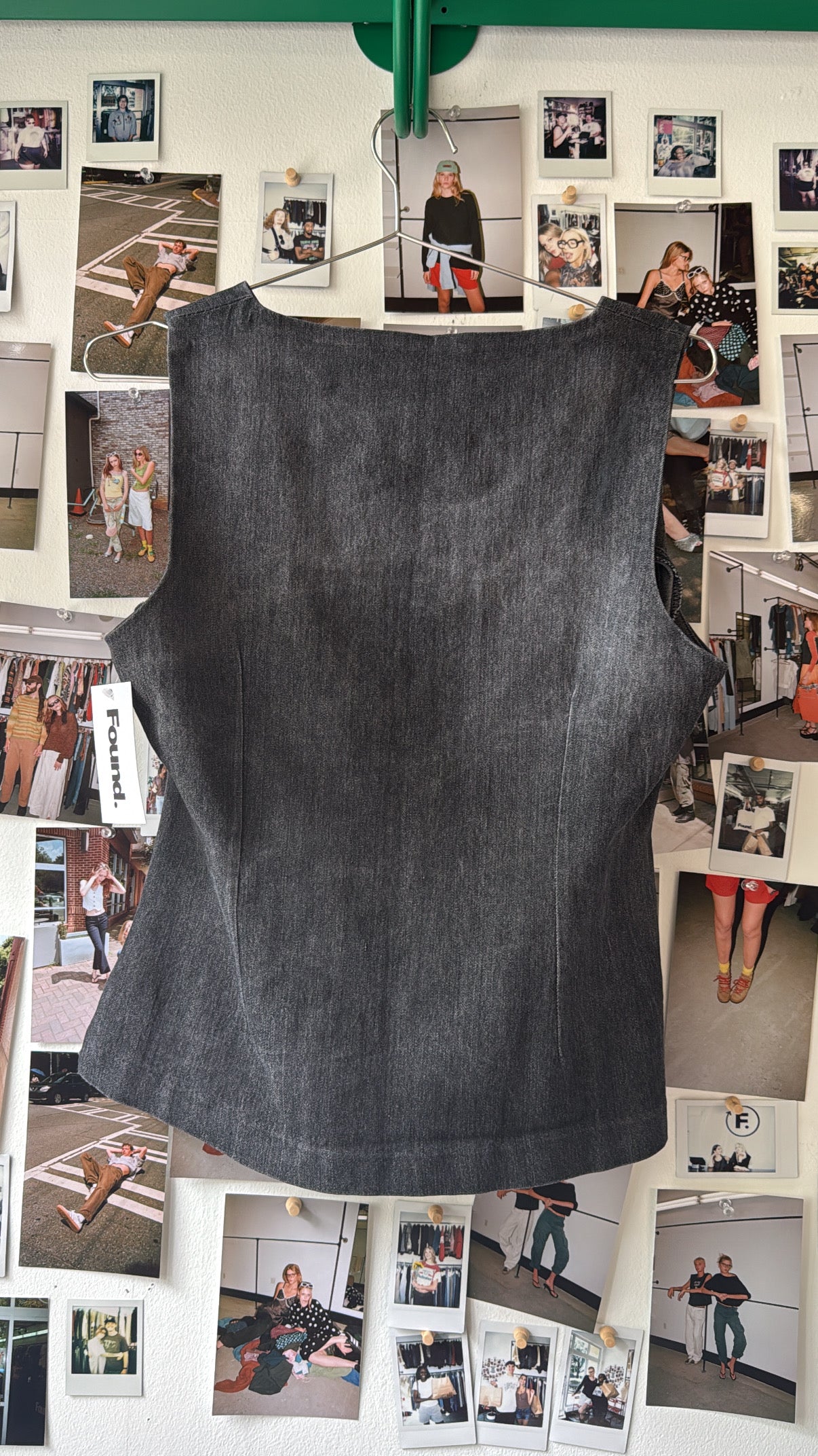 odeliah denim tank top Tops