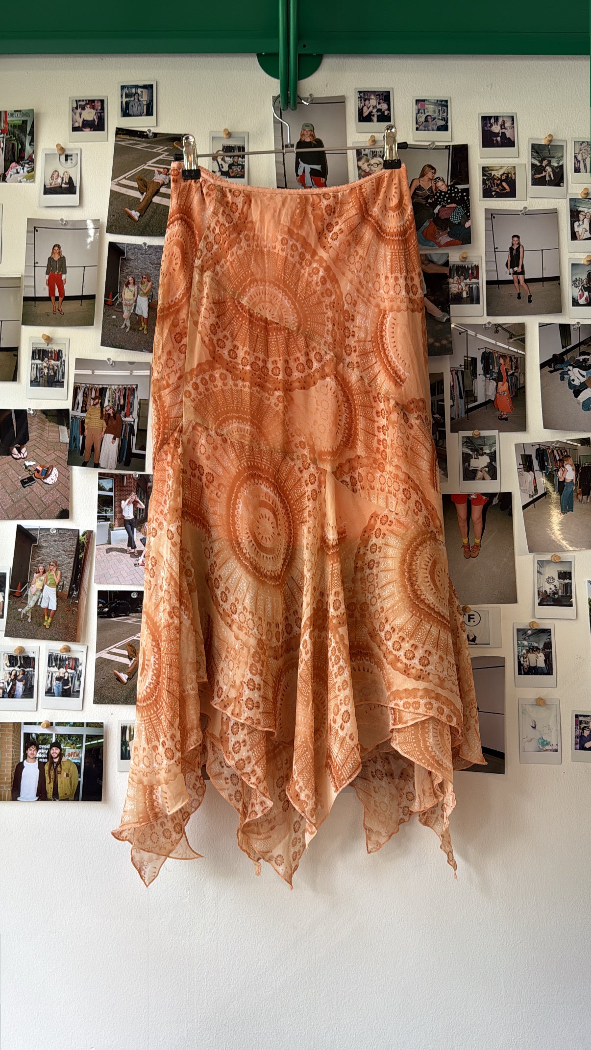 pattern maxi skirt Skirt