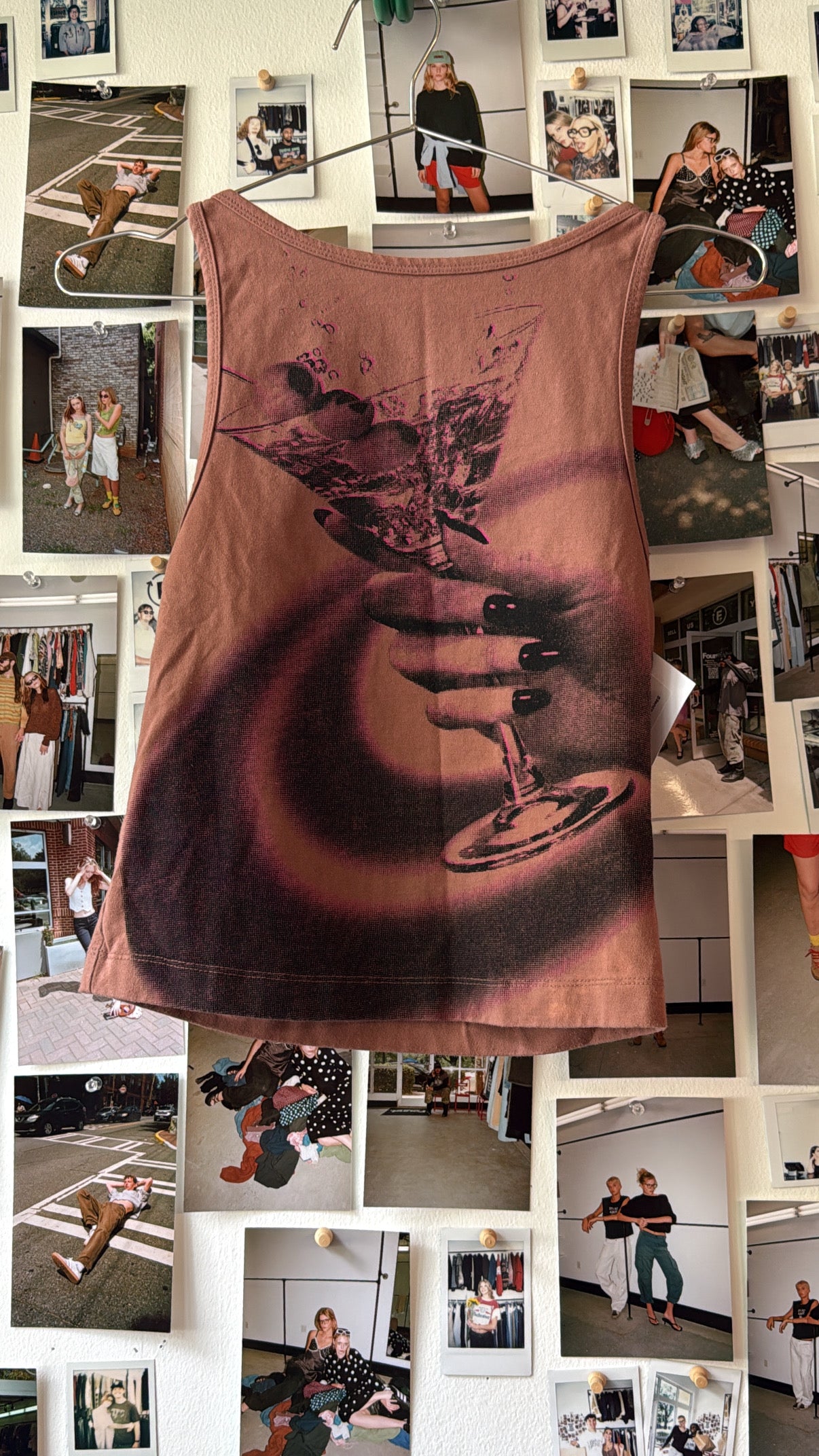 Silence Noise Martini tank Tops