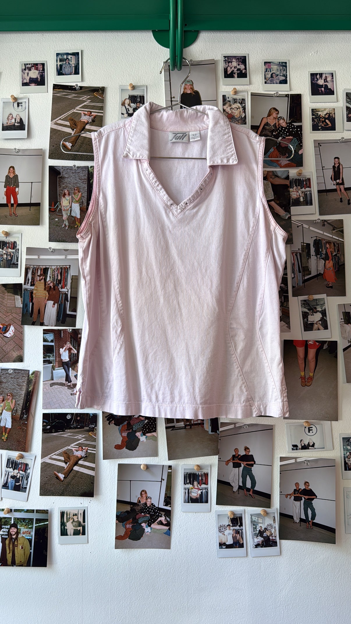 Tail Sleeveless Blouse Tops