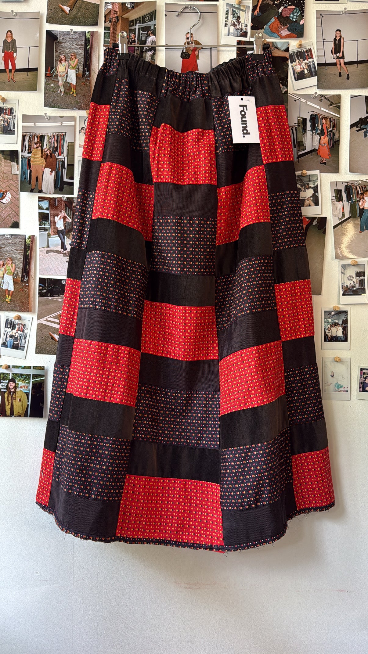 Young tradition quilted maxi skirt Skirt