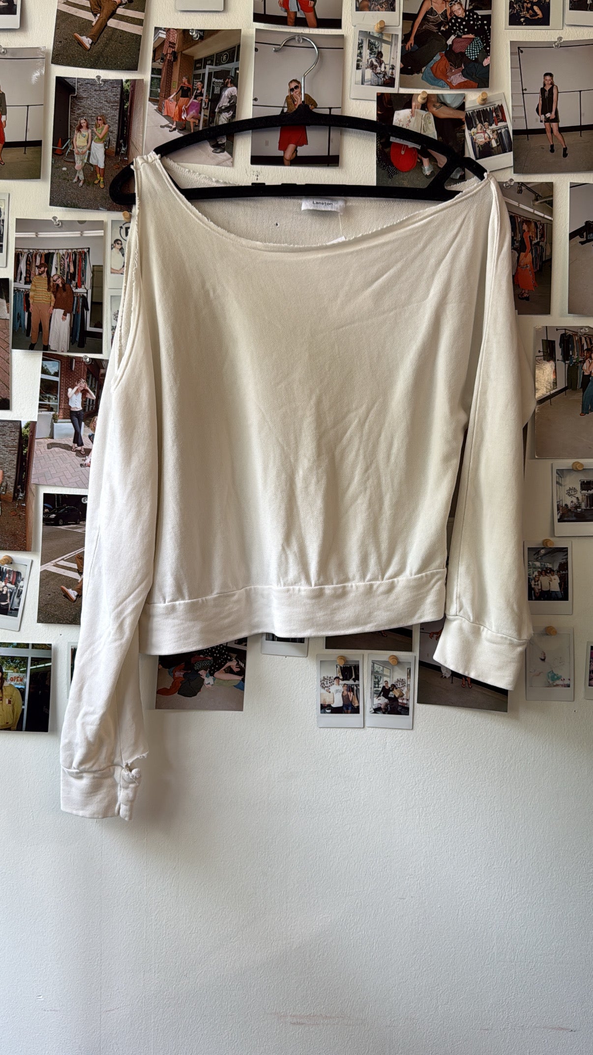 Lanston ripped longsleeve Tops