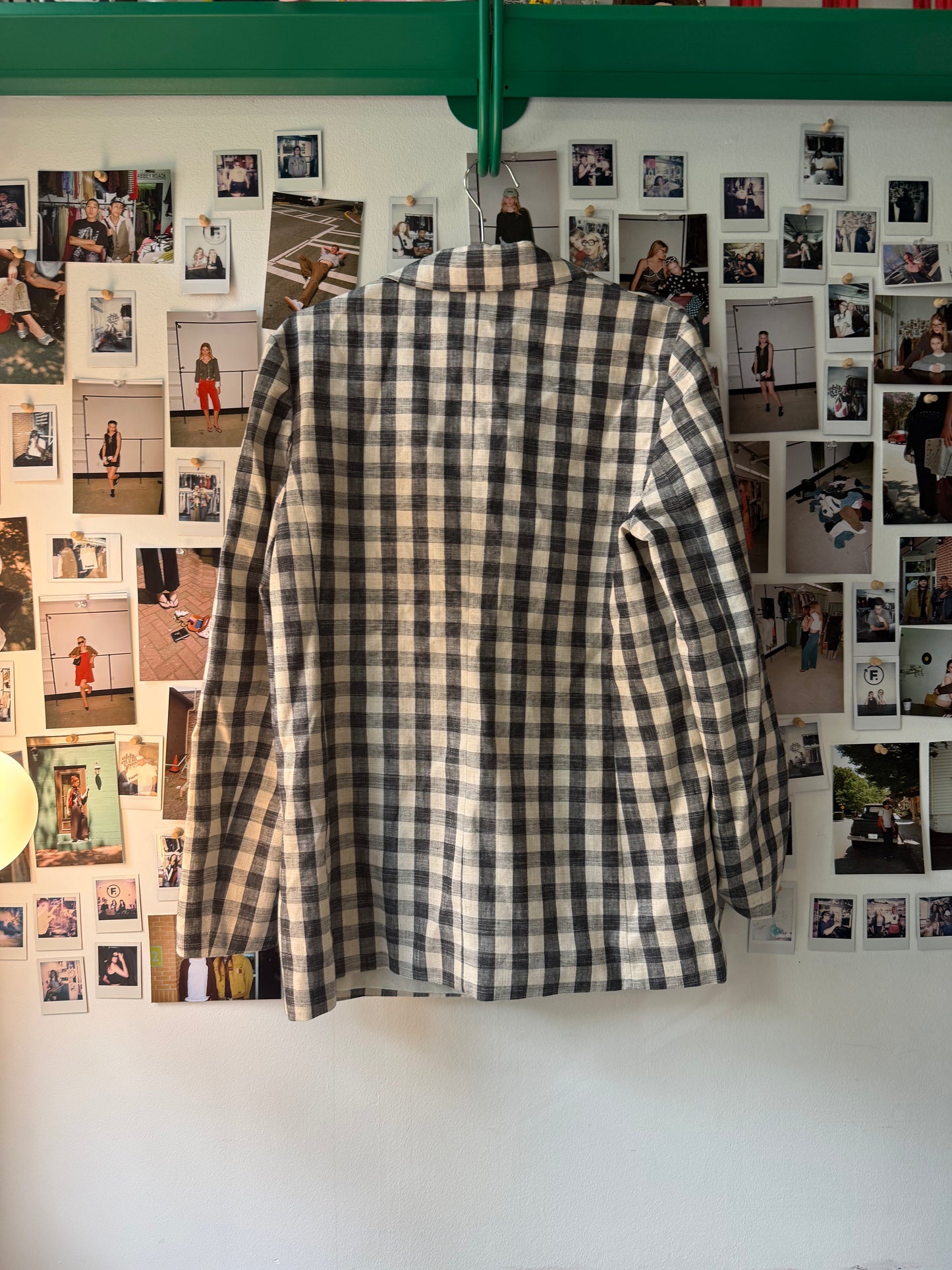 MNG plaid jacket Outerwear