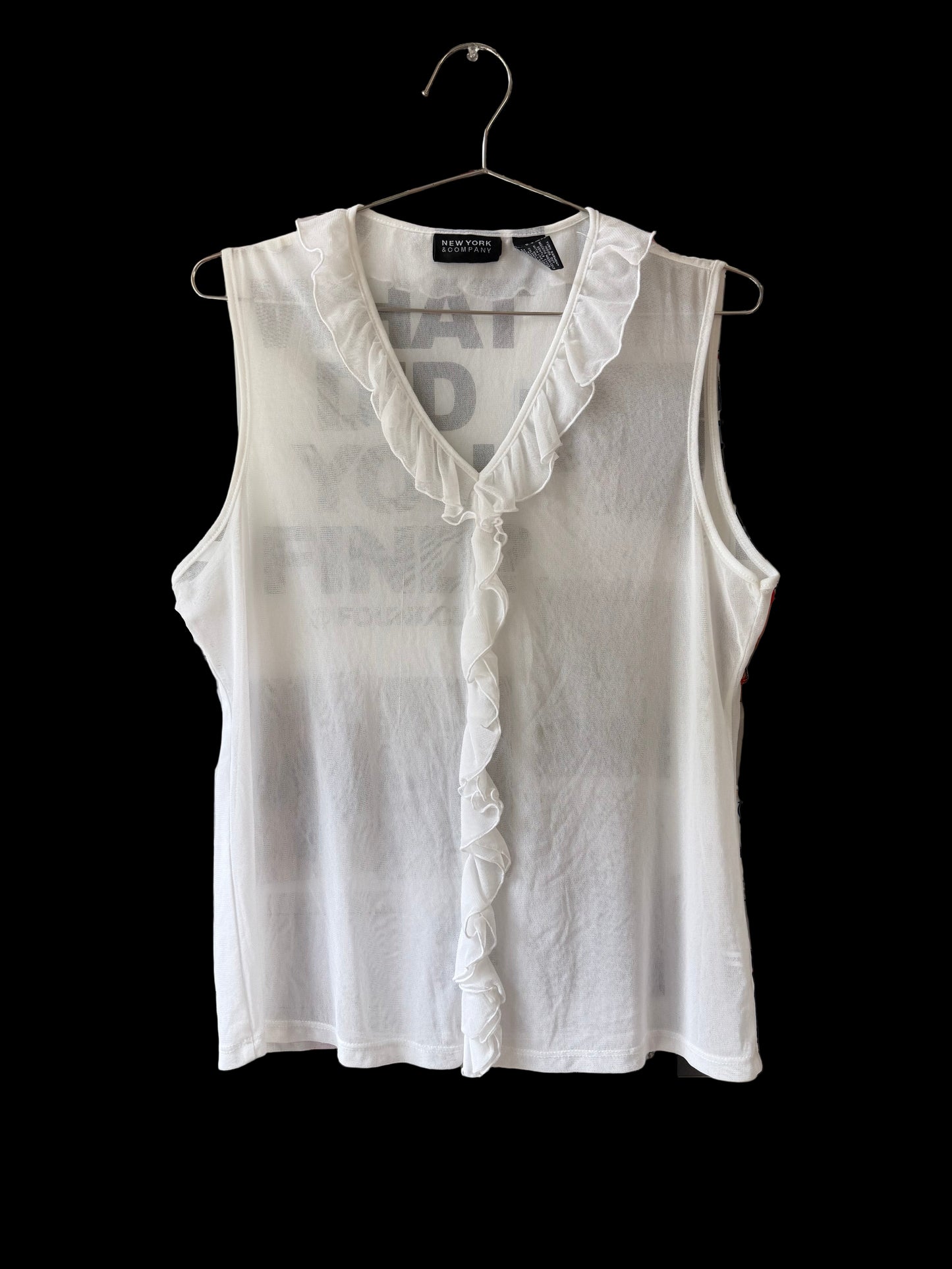 NY&CO mesh tank top Tops