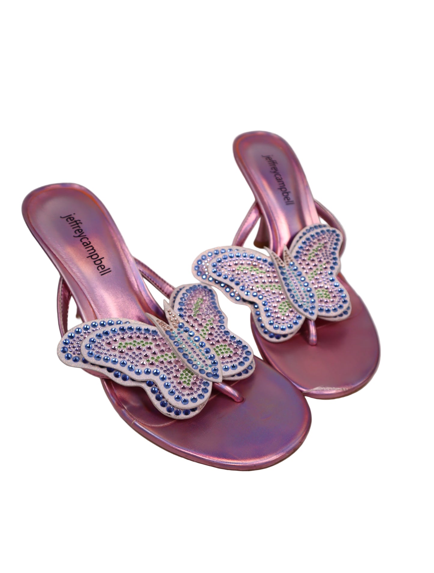 Jeffery Campbell Butterfly Kitten Heels Footwear