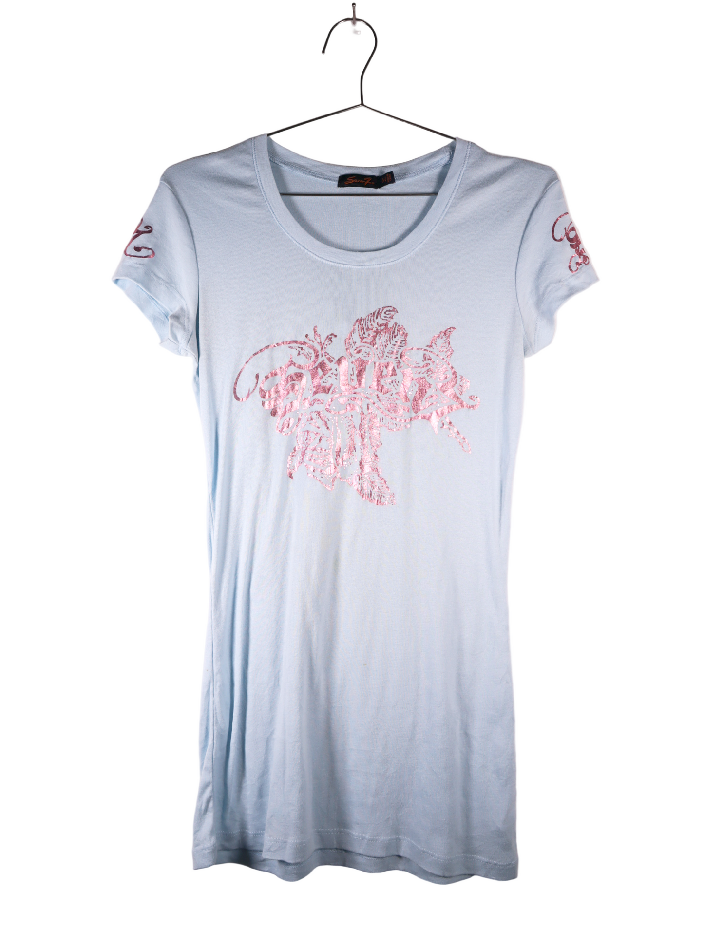 Seven7 Long Baby Tee Tops