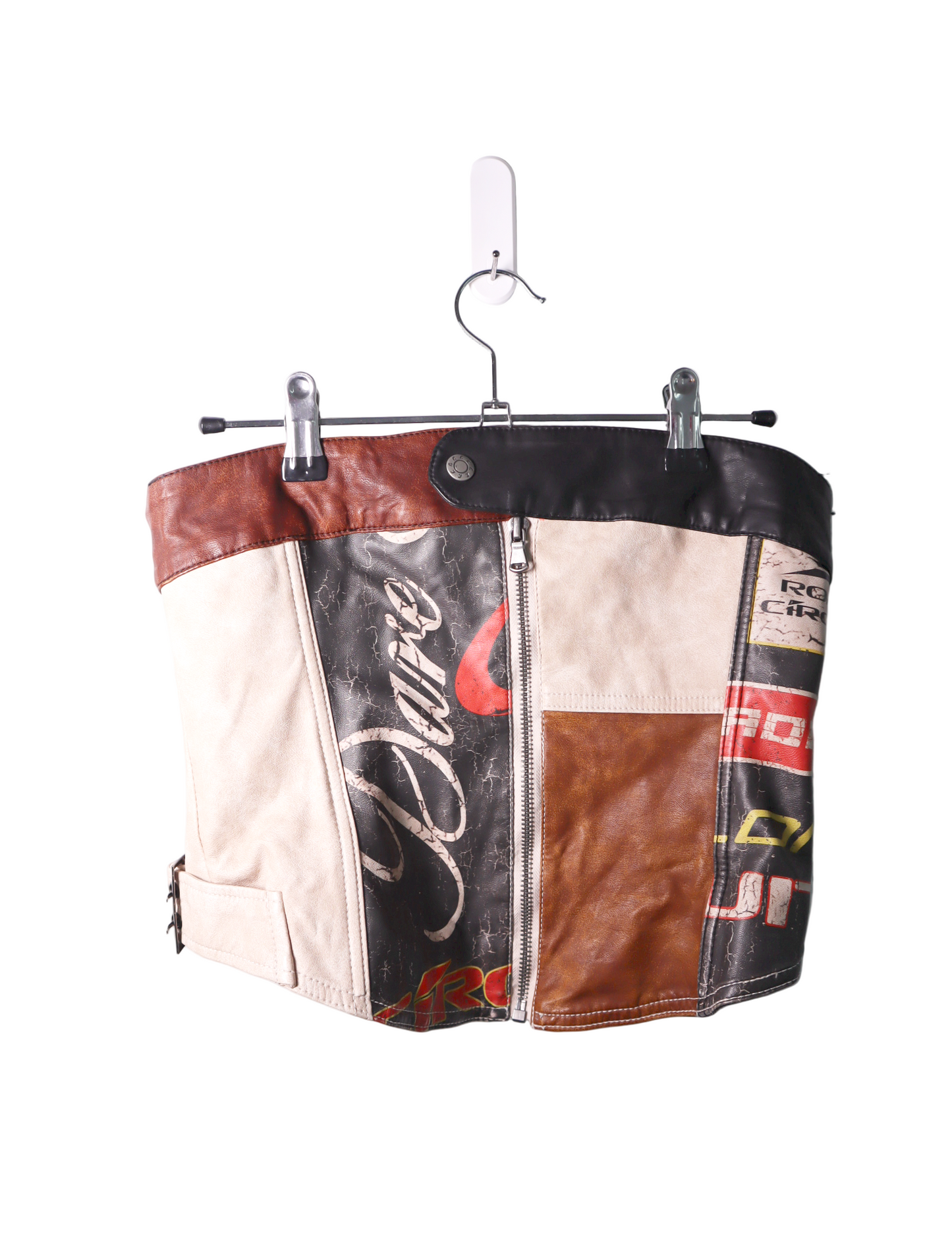 Jaded London Pleather Corset Top