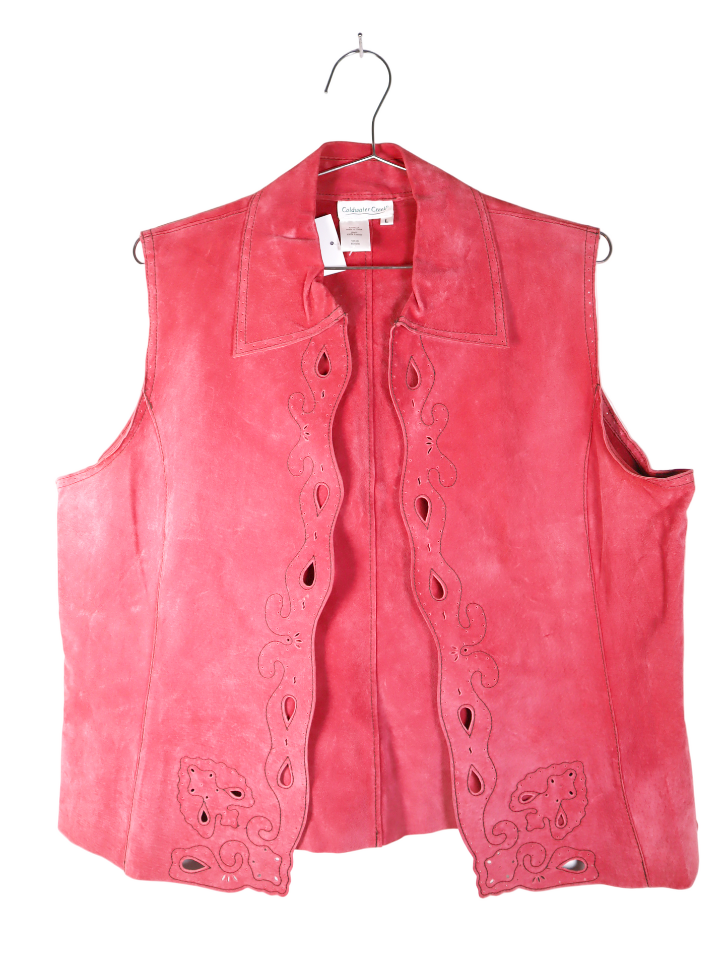 Coldwater Creek Suede Vest Top