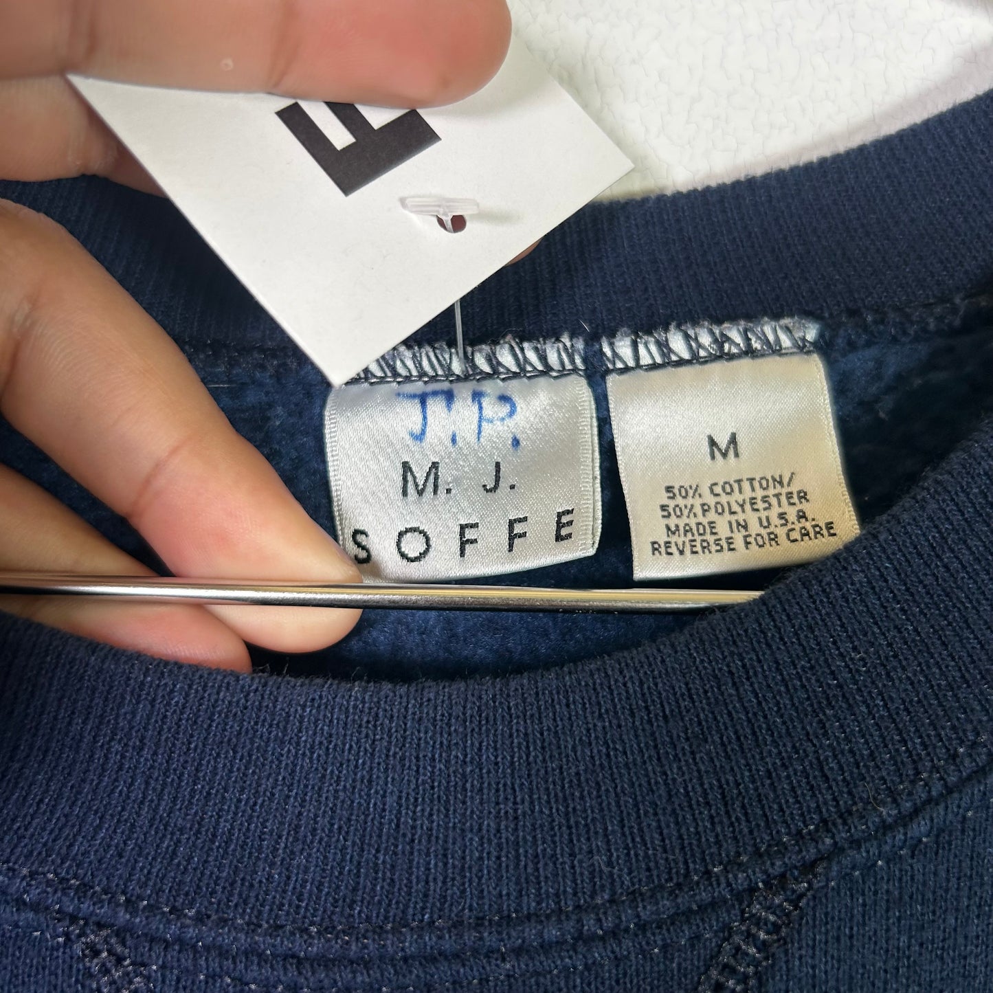 USA navy crewneck Outerwear