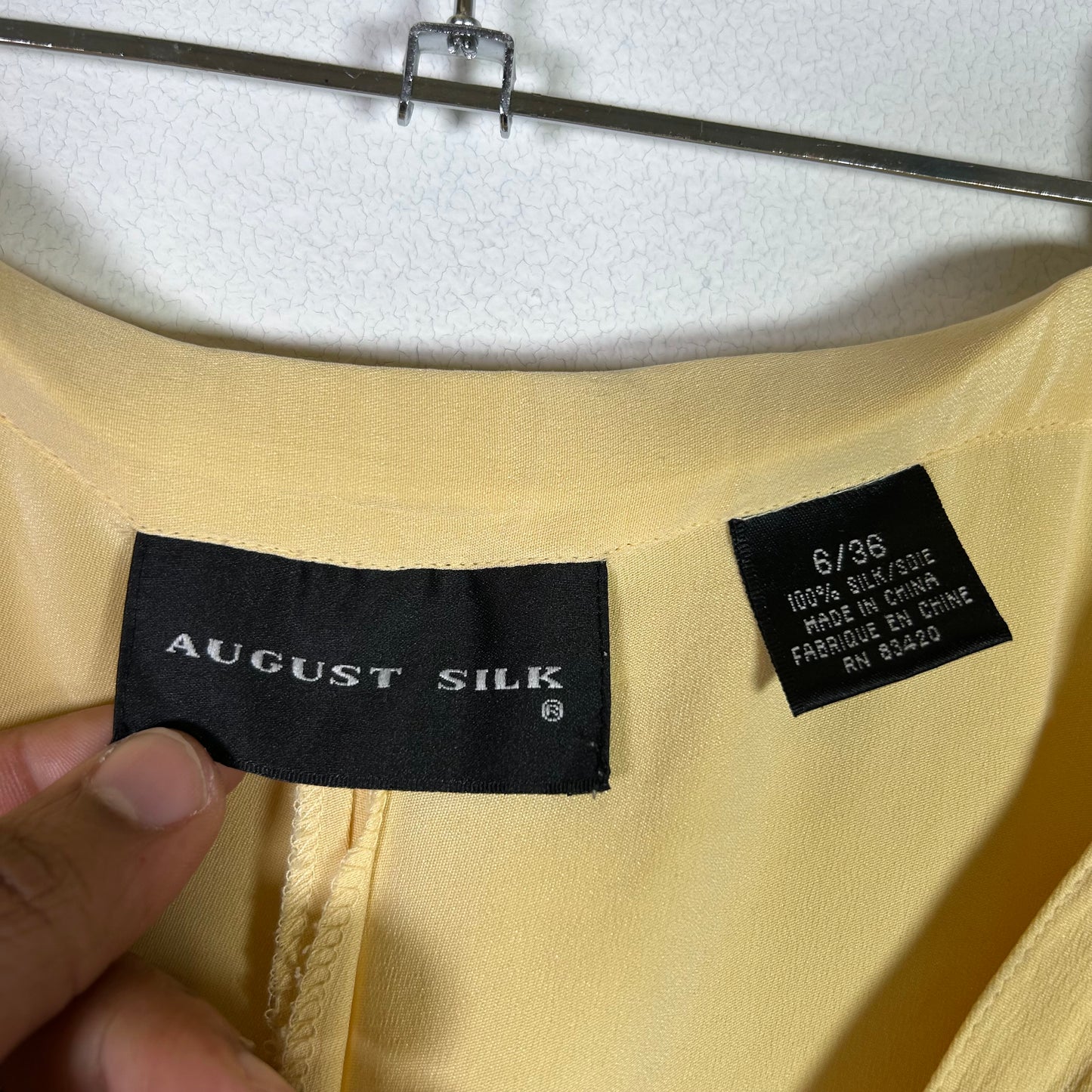 august silk  silk pants  Bottoms
