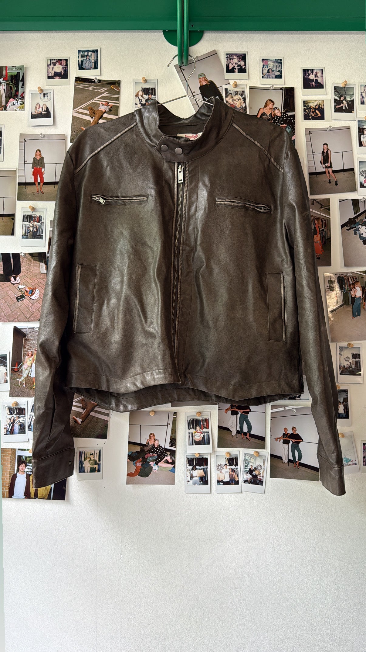 pleather jacket  Outerwear