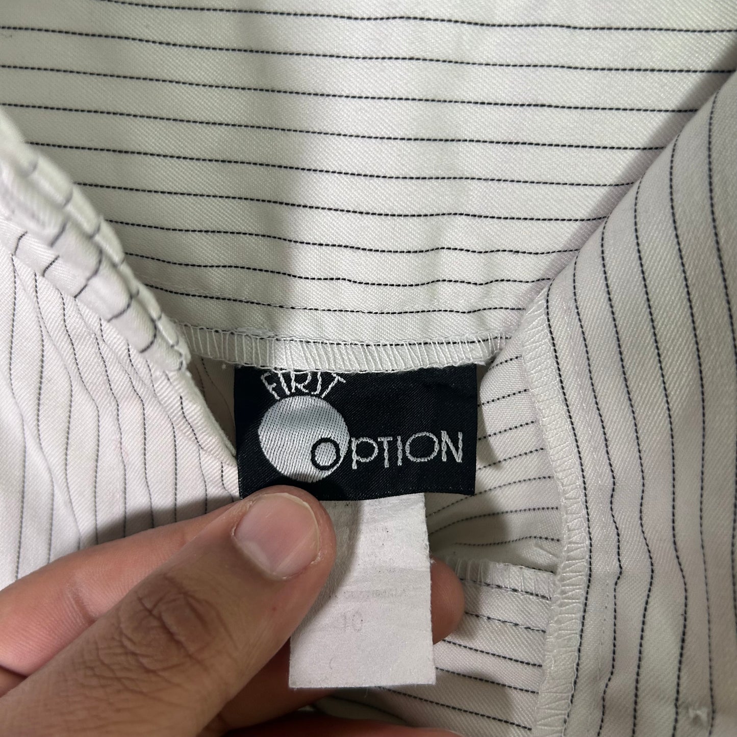 First Option pinstripe capri trousers Bottoms