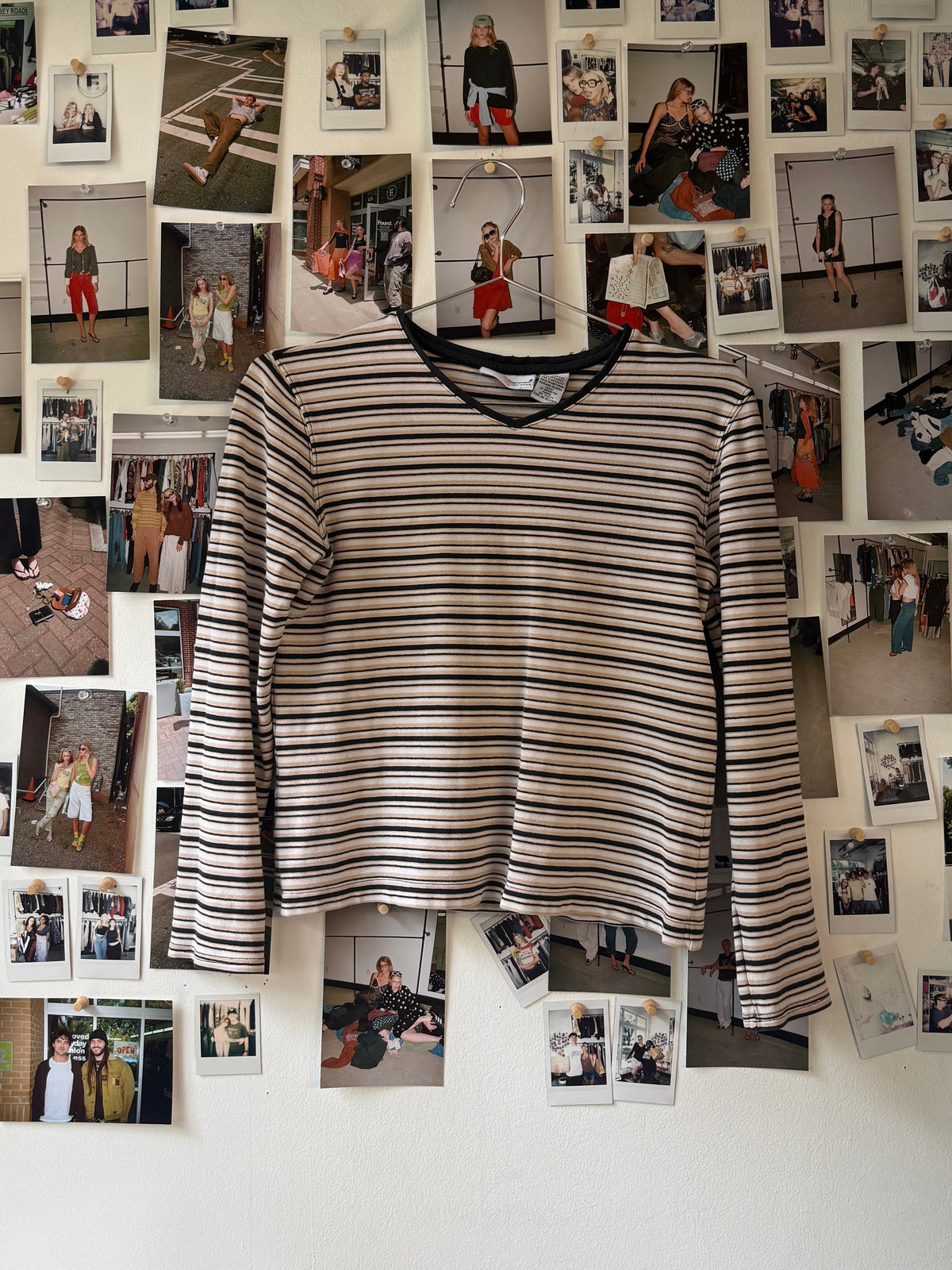 croft  & Barrow stripe ls Tops