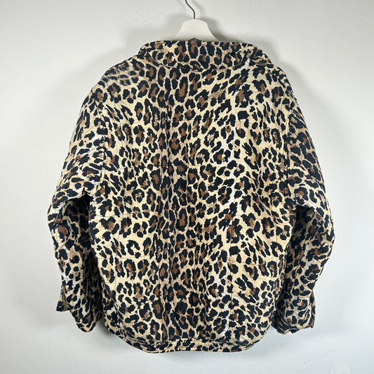 Clio cheetah print puff jacket Outerwear
