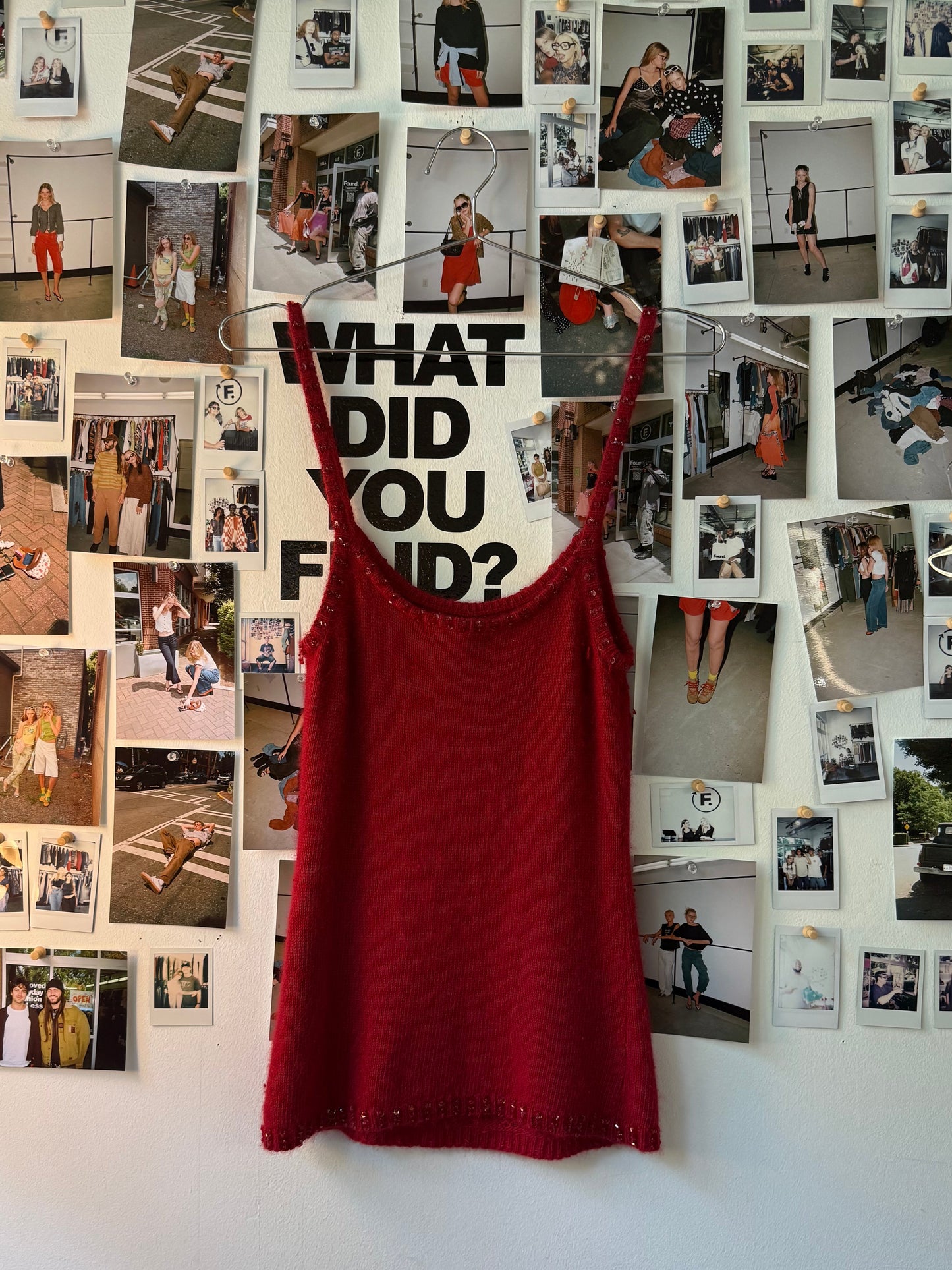 ECI NY  sequin tank top  Tops