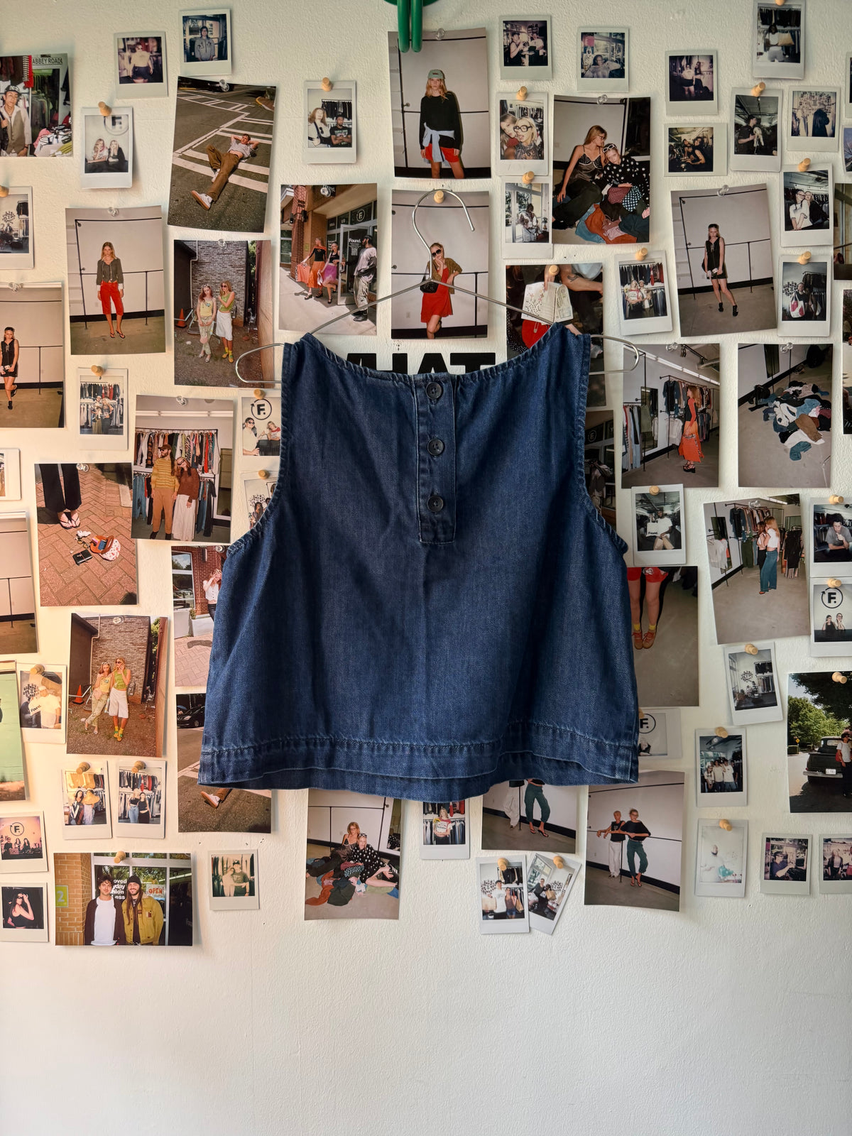 Gap denim vest top  Tops