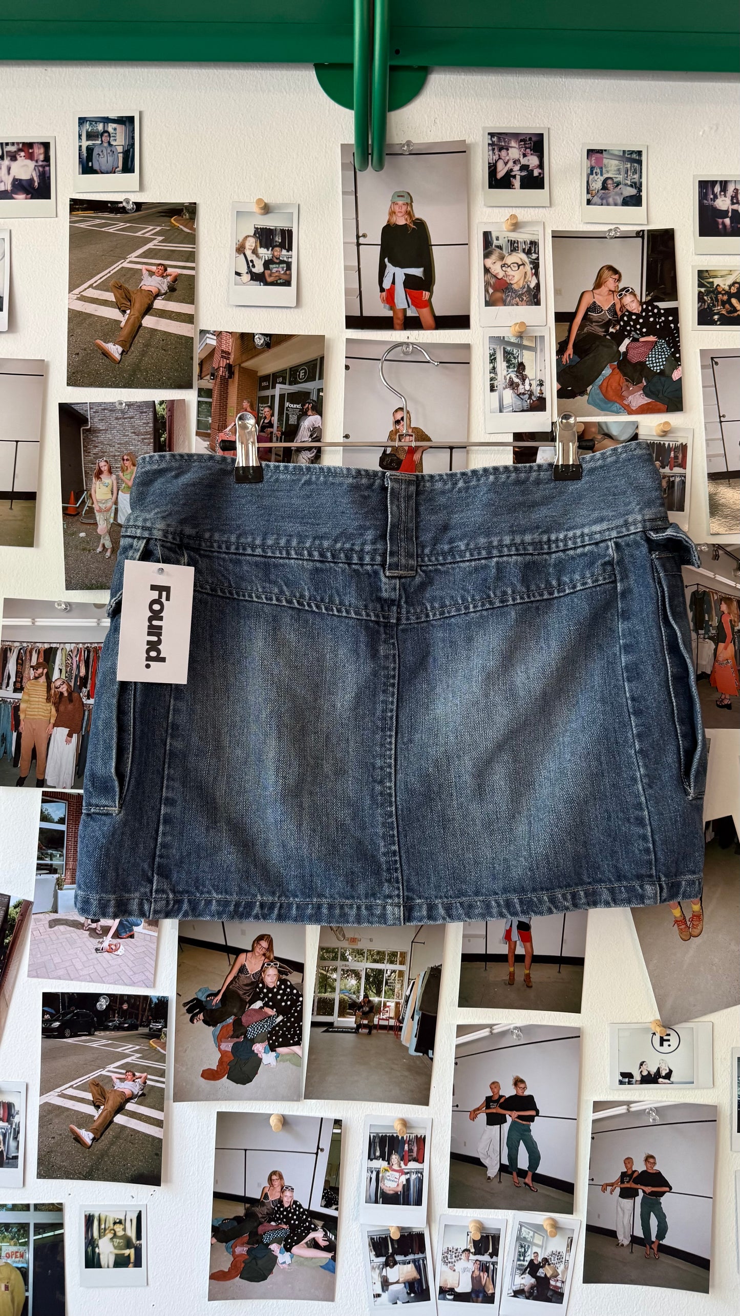 JLO Denim Mini Skirt