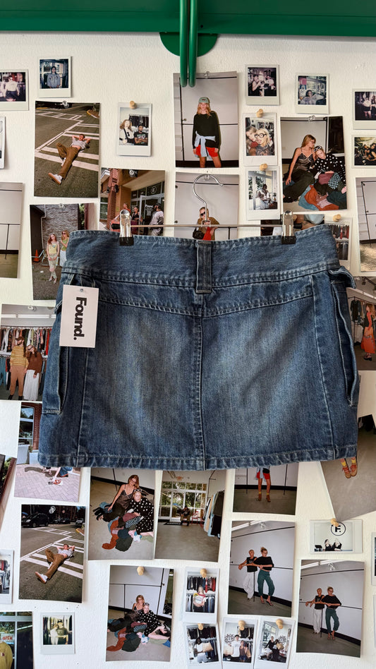 JLO Denim Mini Skirt