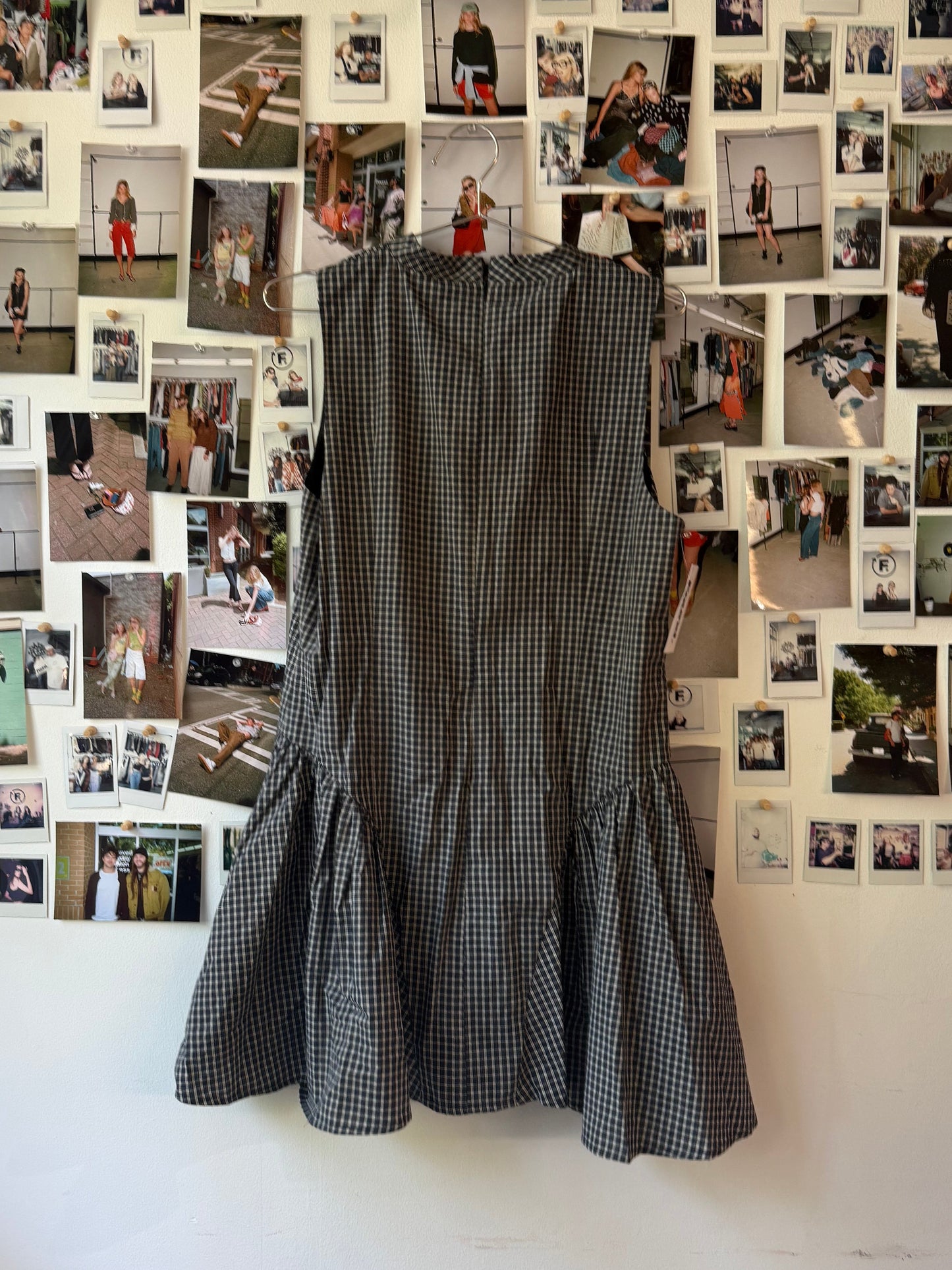 lioness midi plaid tank dress Dresses