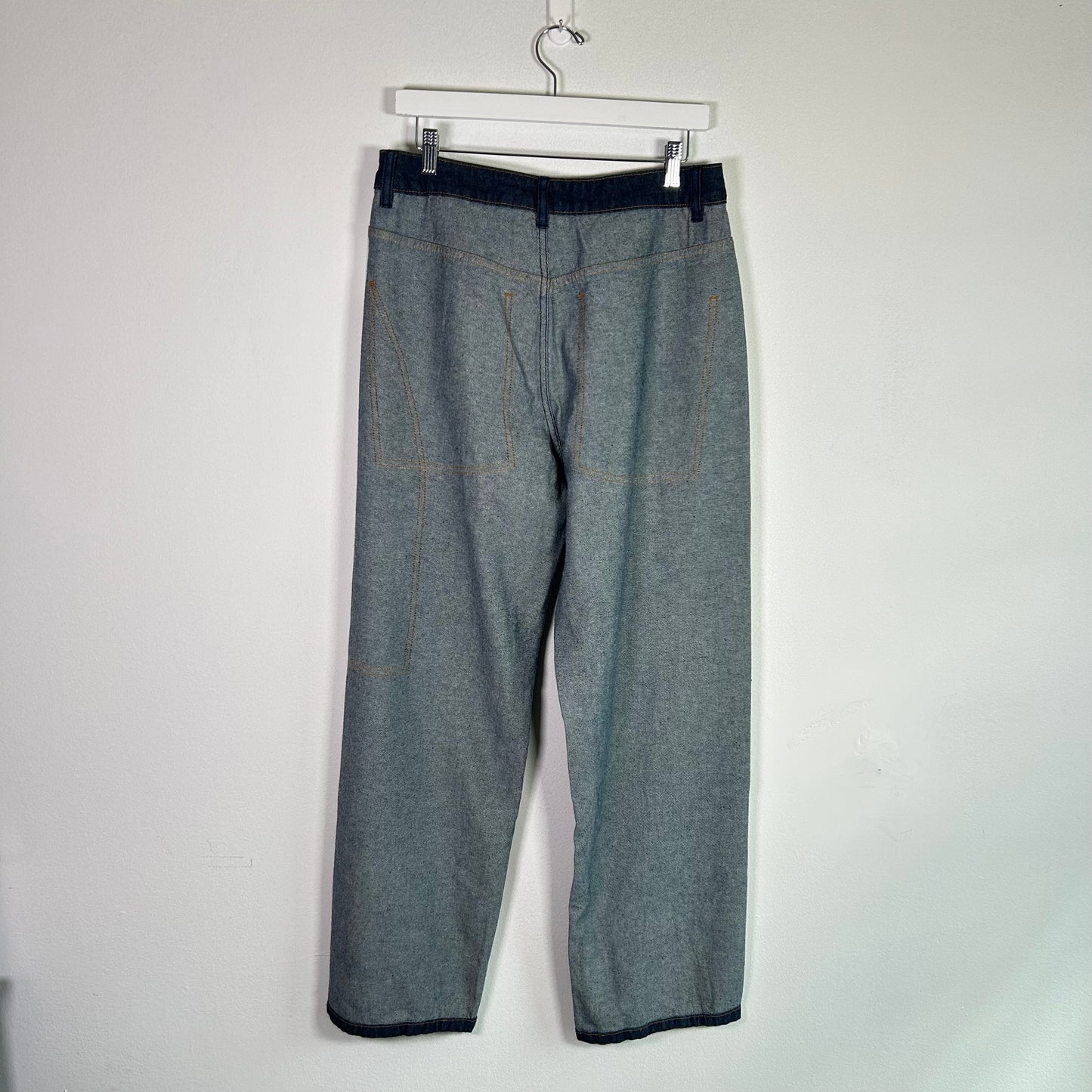 Reclaimed Vintage inside-out denim jeans Bottoms