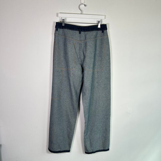 Reclaimed Vintage inside-out denim jeans Bottoms