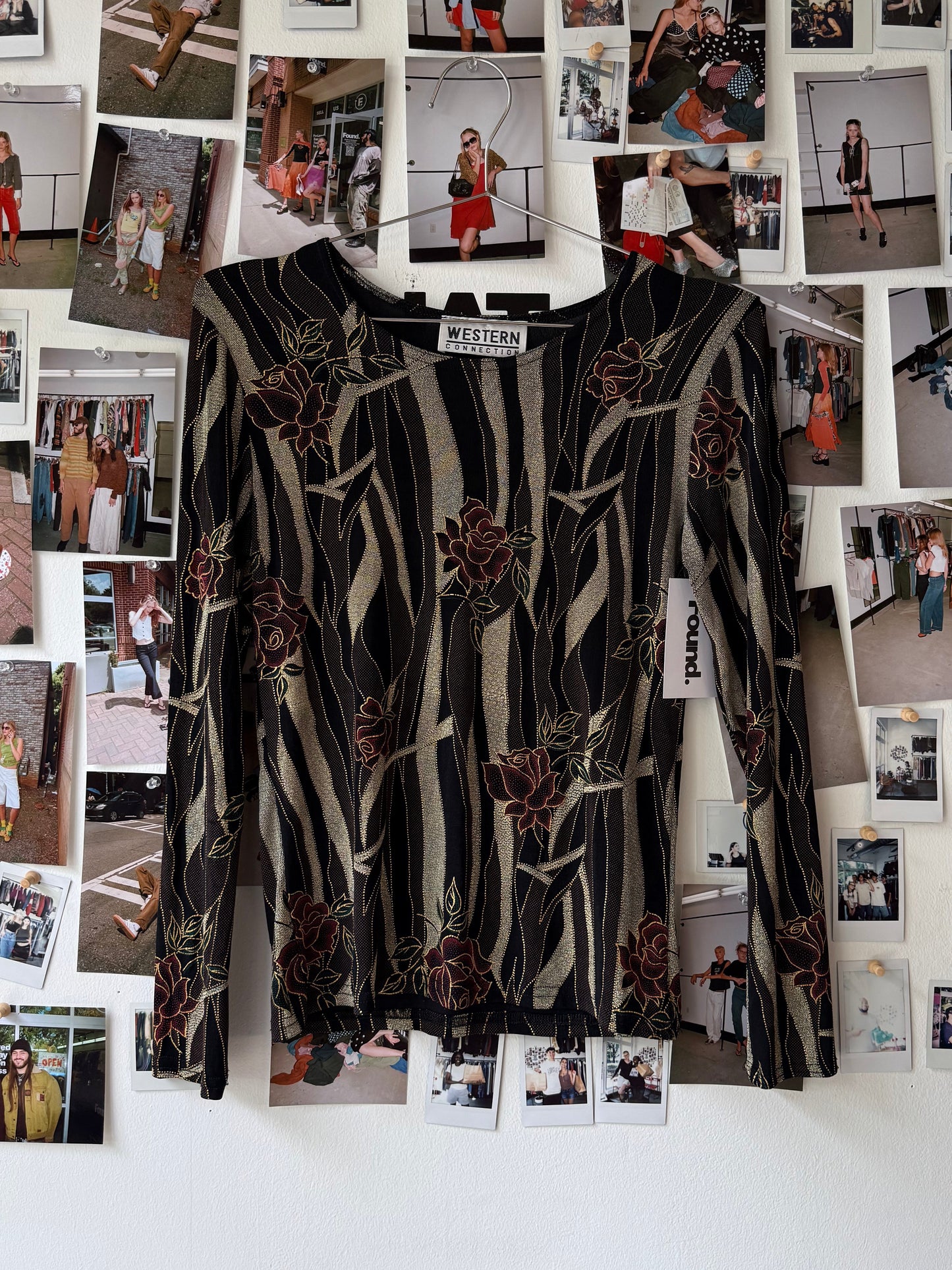 western connection  pattern ls top  Tops