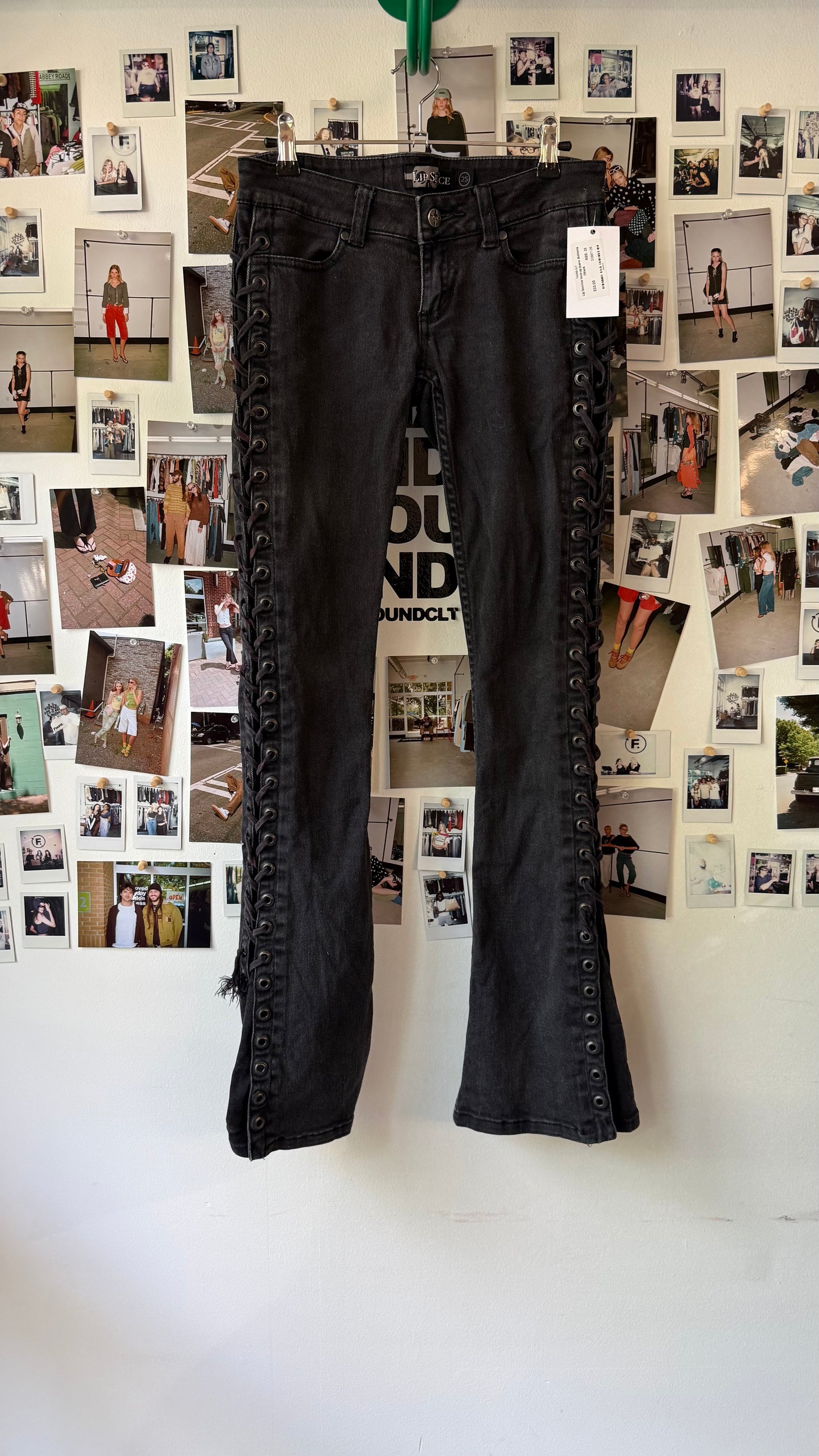 Lip Service  lace up jeans  Bottoms