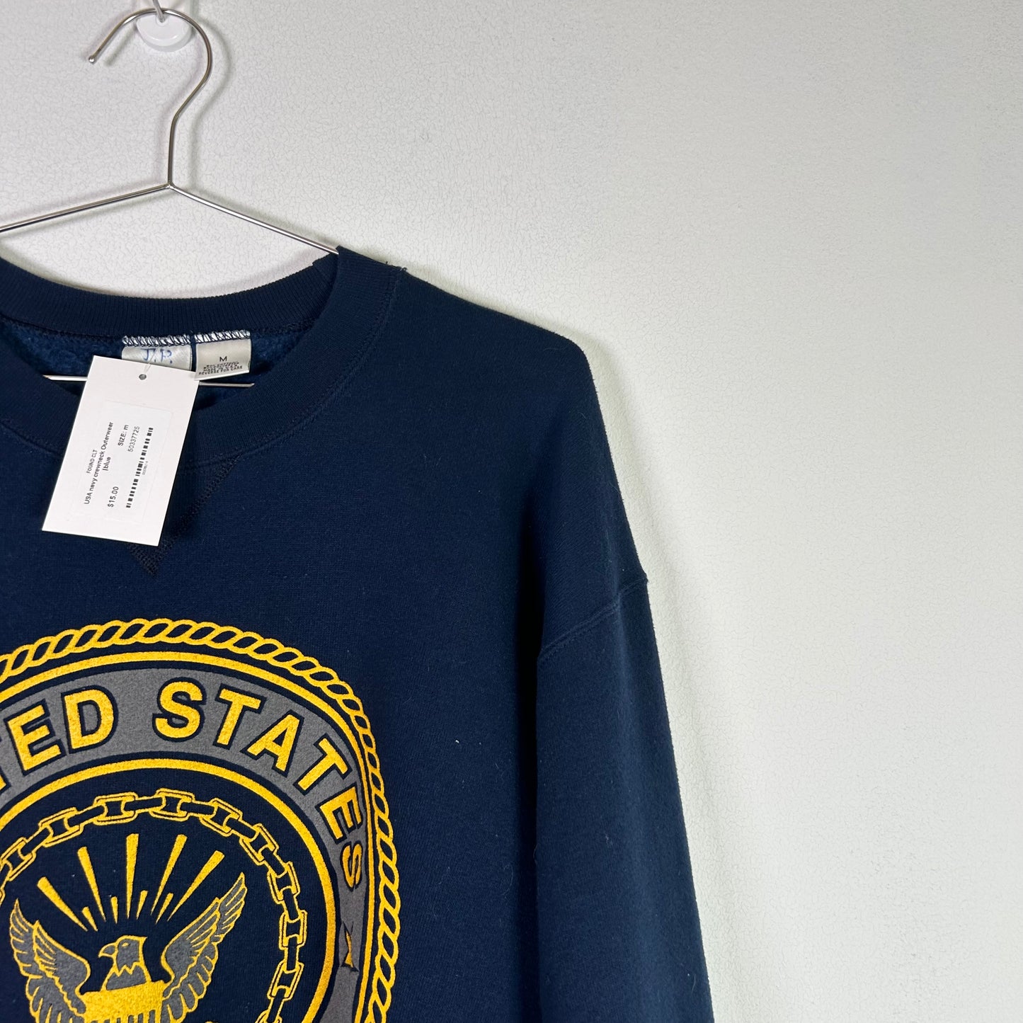 USA navy crewneck Outerwear
