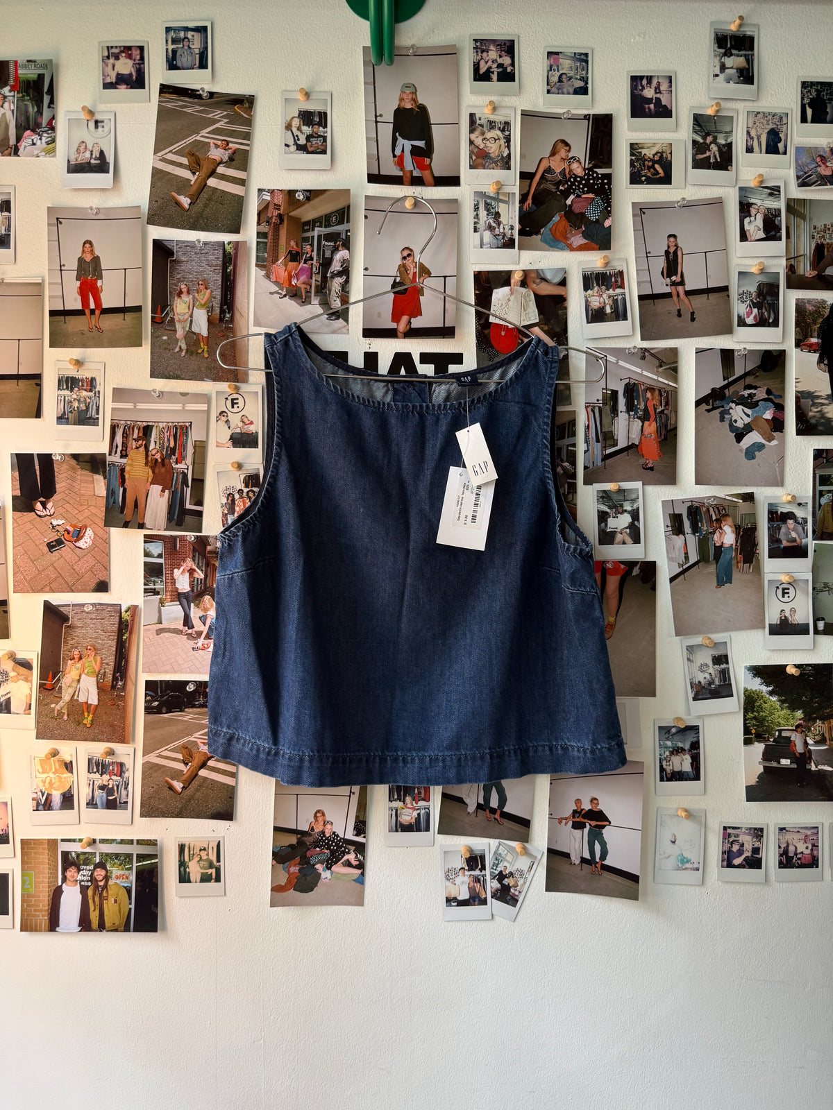 Gap denim vest top  Tops